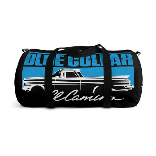 Blue Collar El Camino Black Duffel Bag