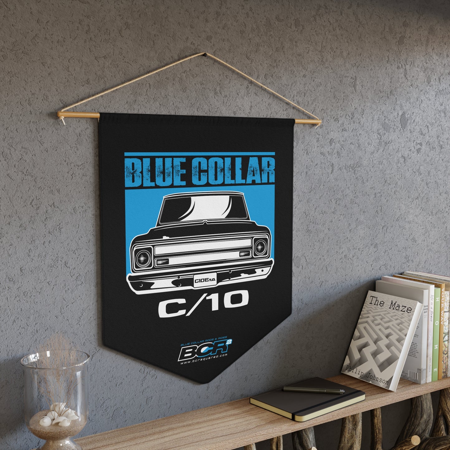 Blue Collar C/10 Pennant Banner