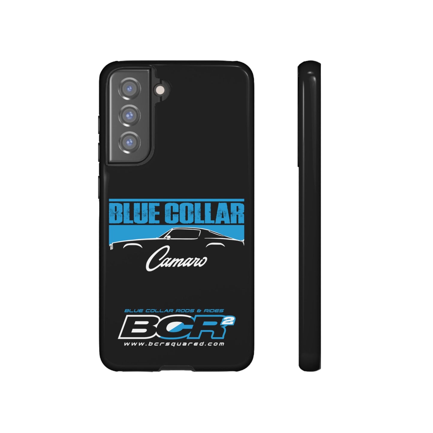 Blue Collar 2nd Gen Camaro Black Phone Cases