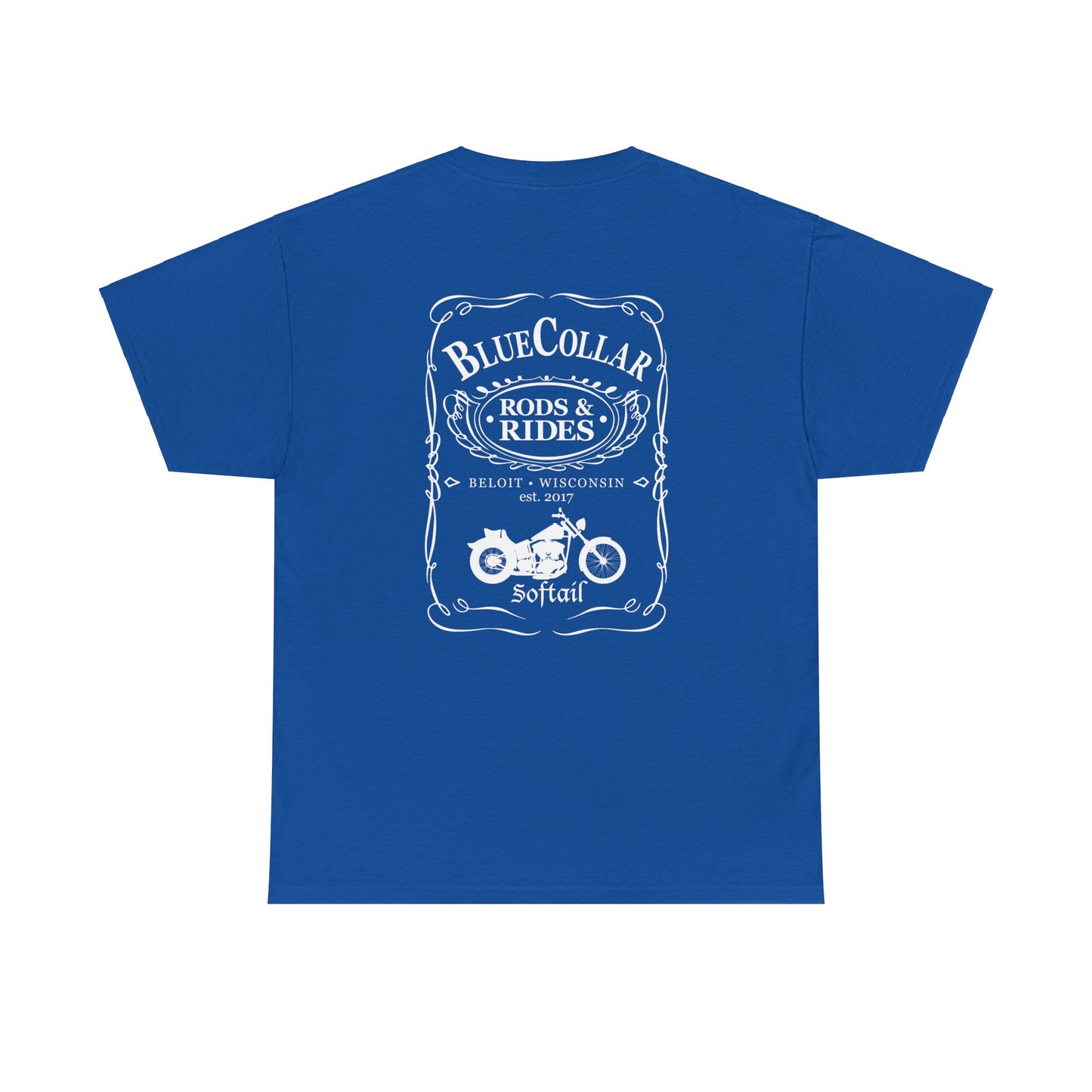 Blue Collar Softail JD Tee