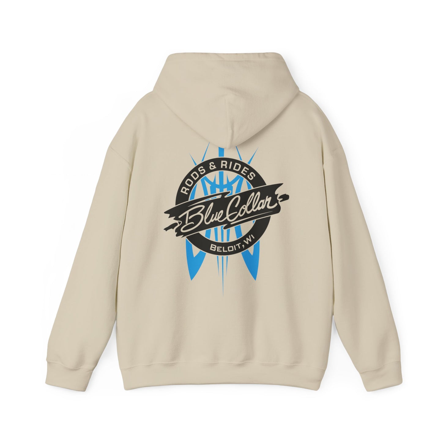 Blue Collar Pinstripe Hoodie