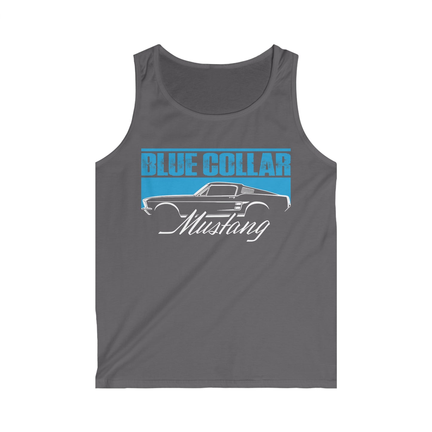 Blue Collar Mustang Men's Tank Top