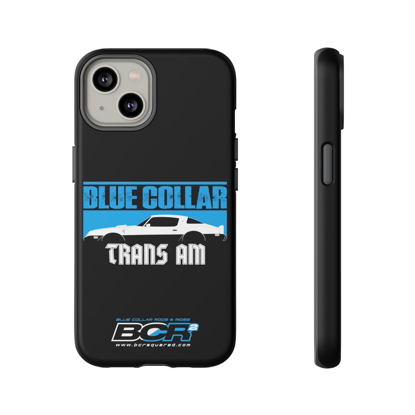 Blue Collar Black Phone Case