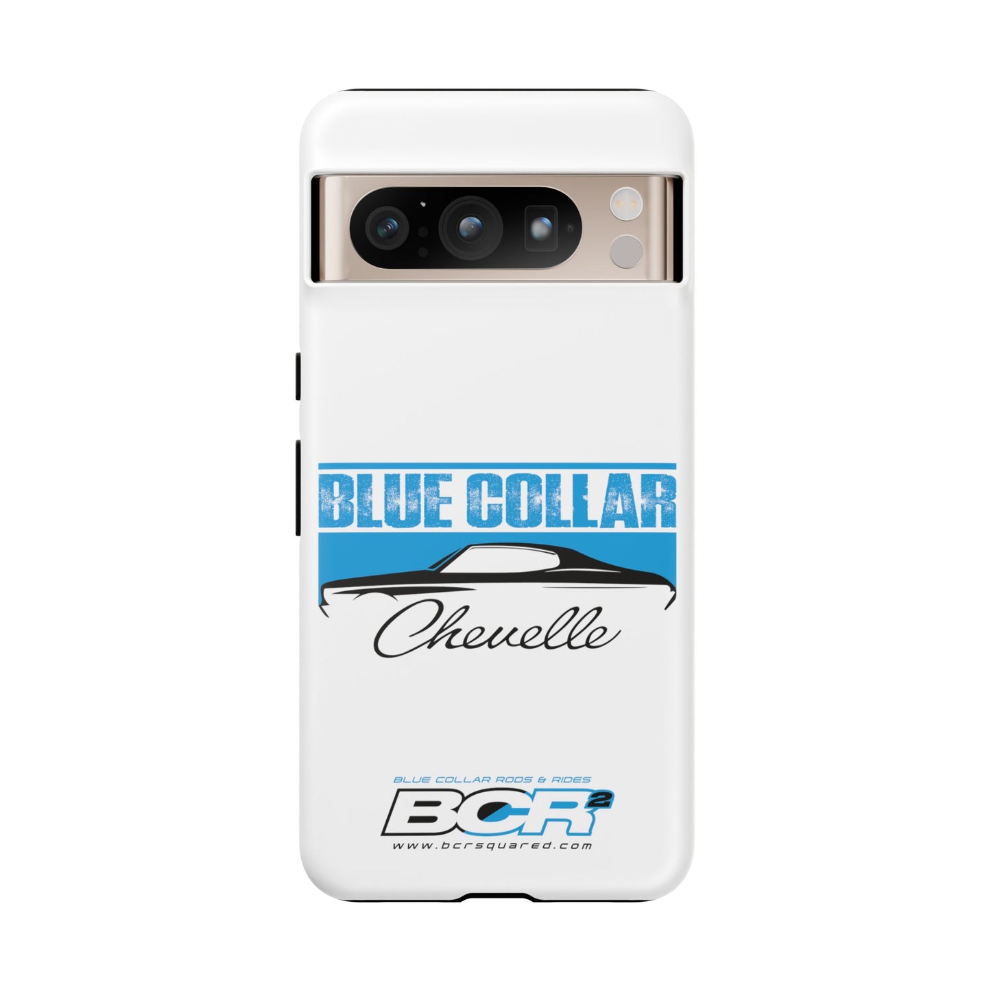 Blue Collar Chevelle White Phone Case