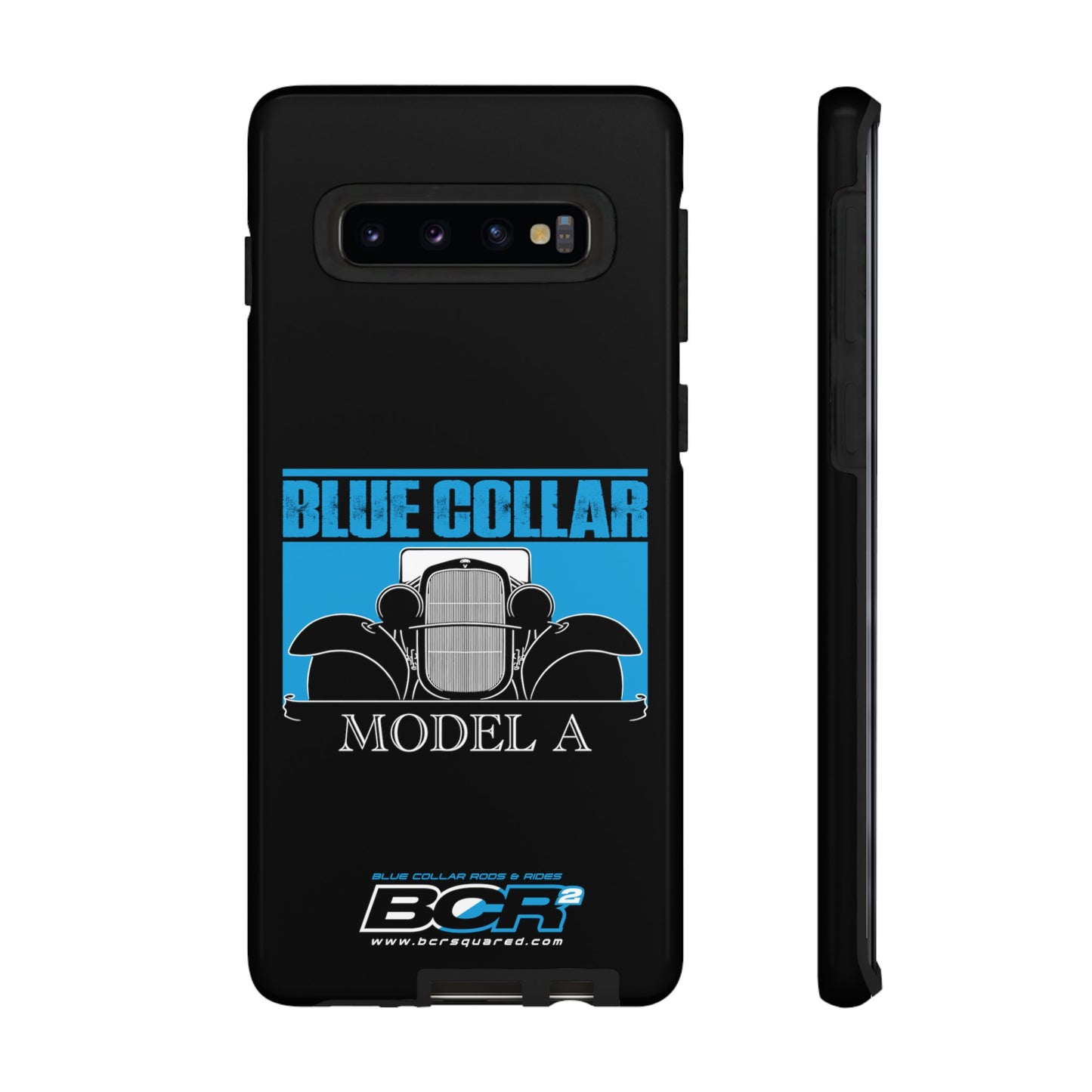 Blue Collar Model A Black Phone Case