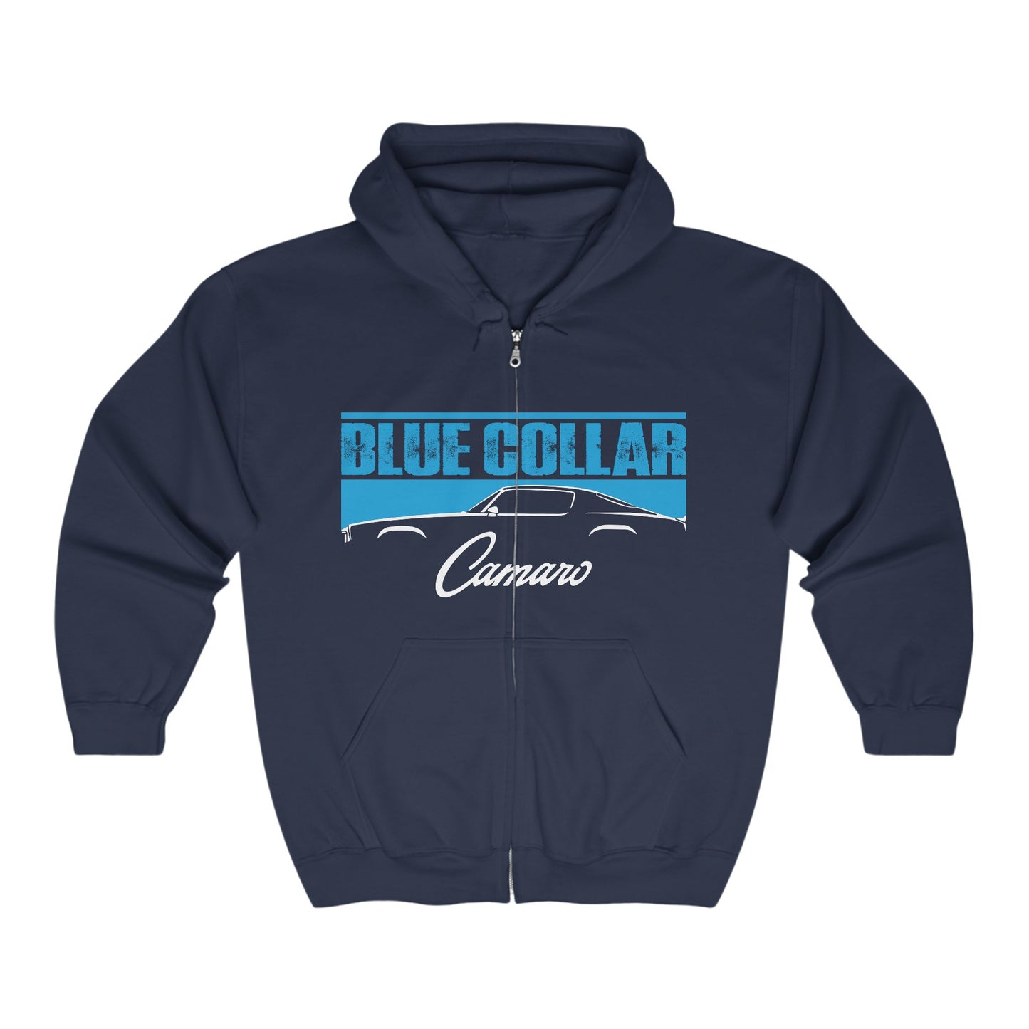 Blue Collar 2nd Gen Camaro Zip Up Hoodie