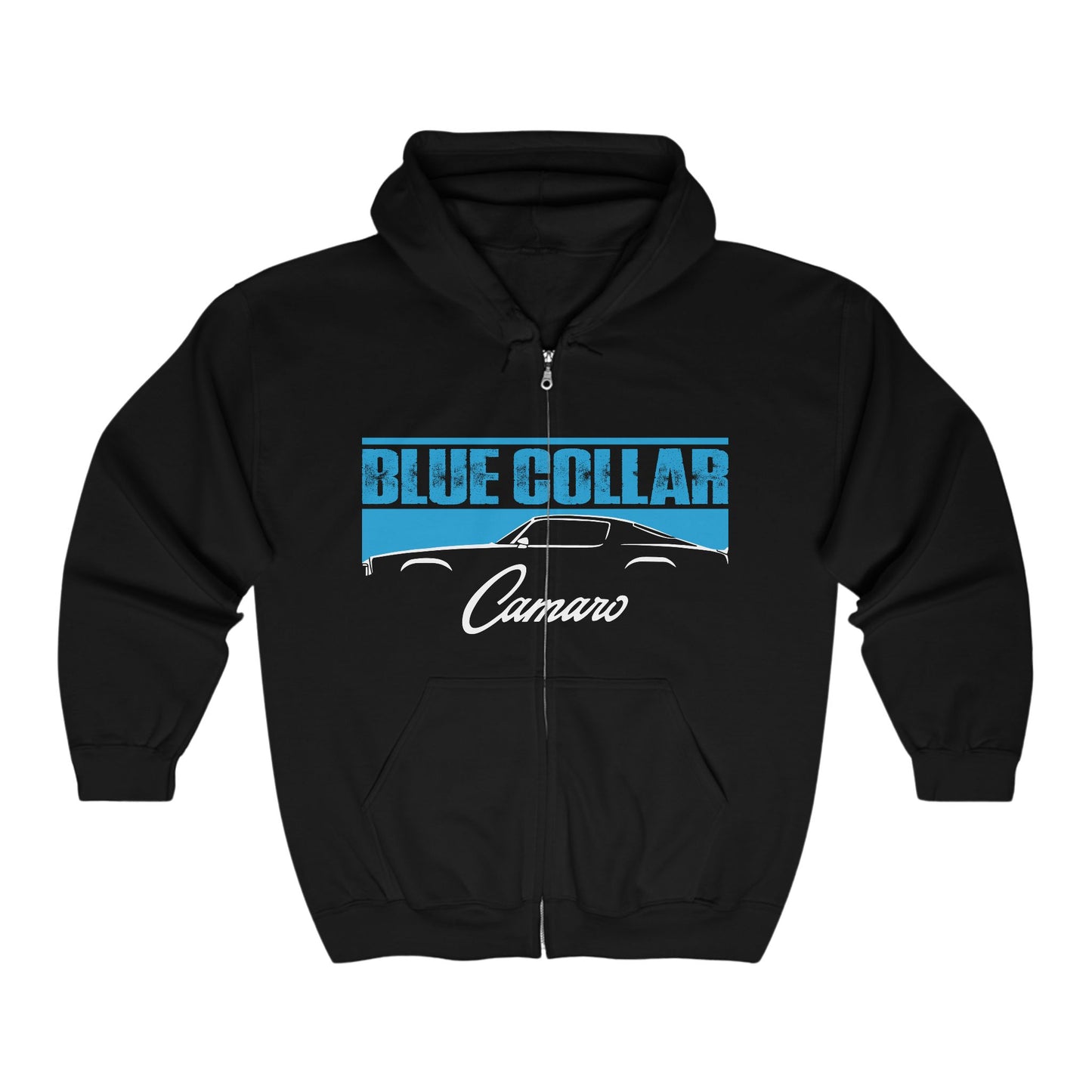 Blue Collar 2nd Gen Camaro Zip Up Hoodie