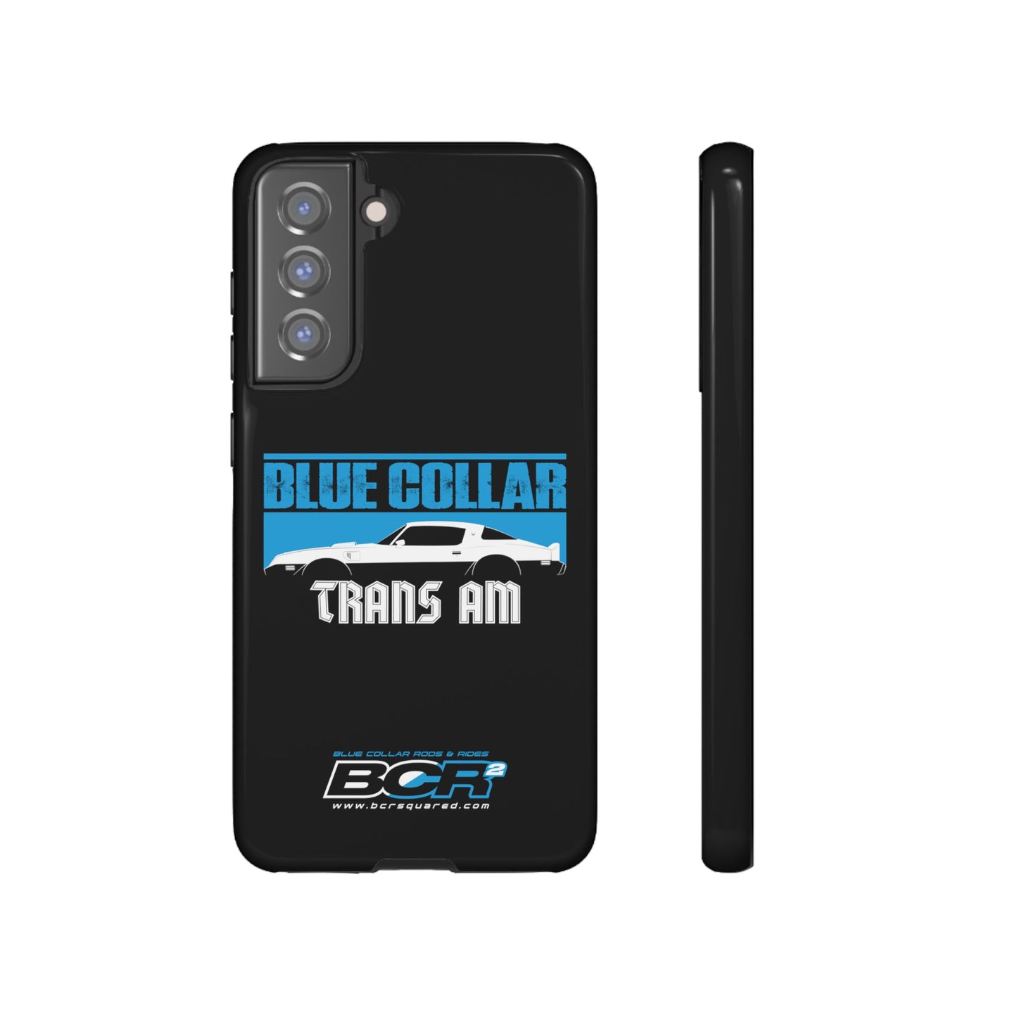 Blue Collar Black Phone Case