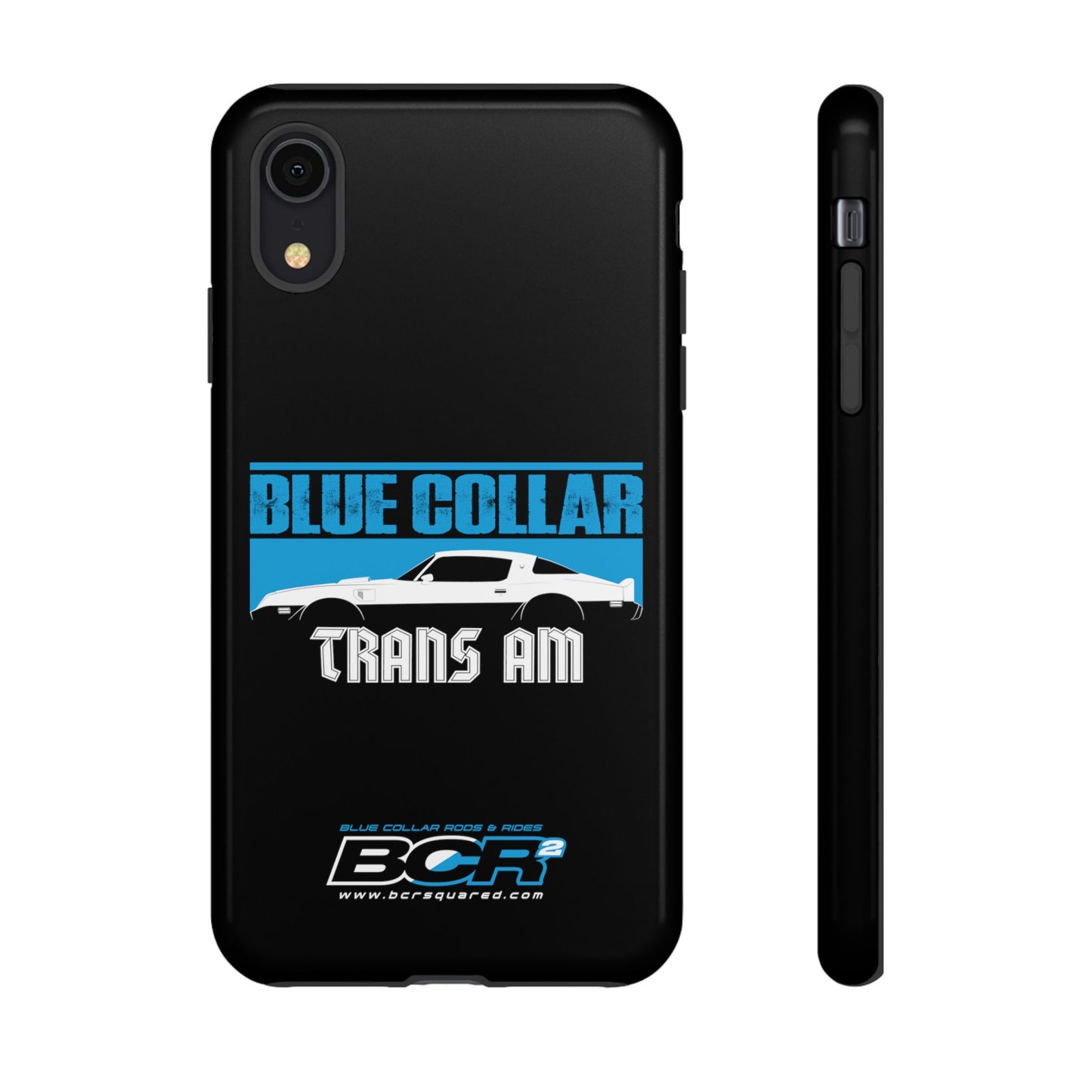 Blue Collar Black Phone Case