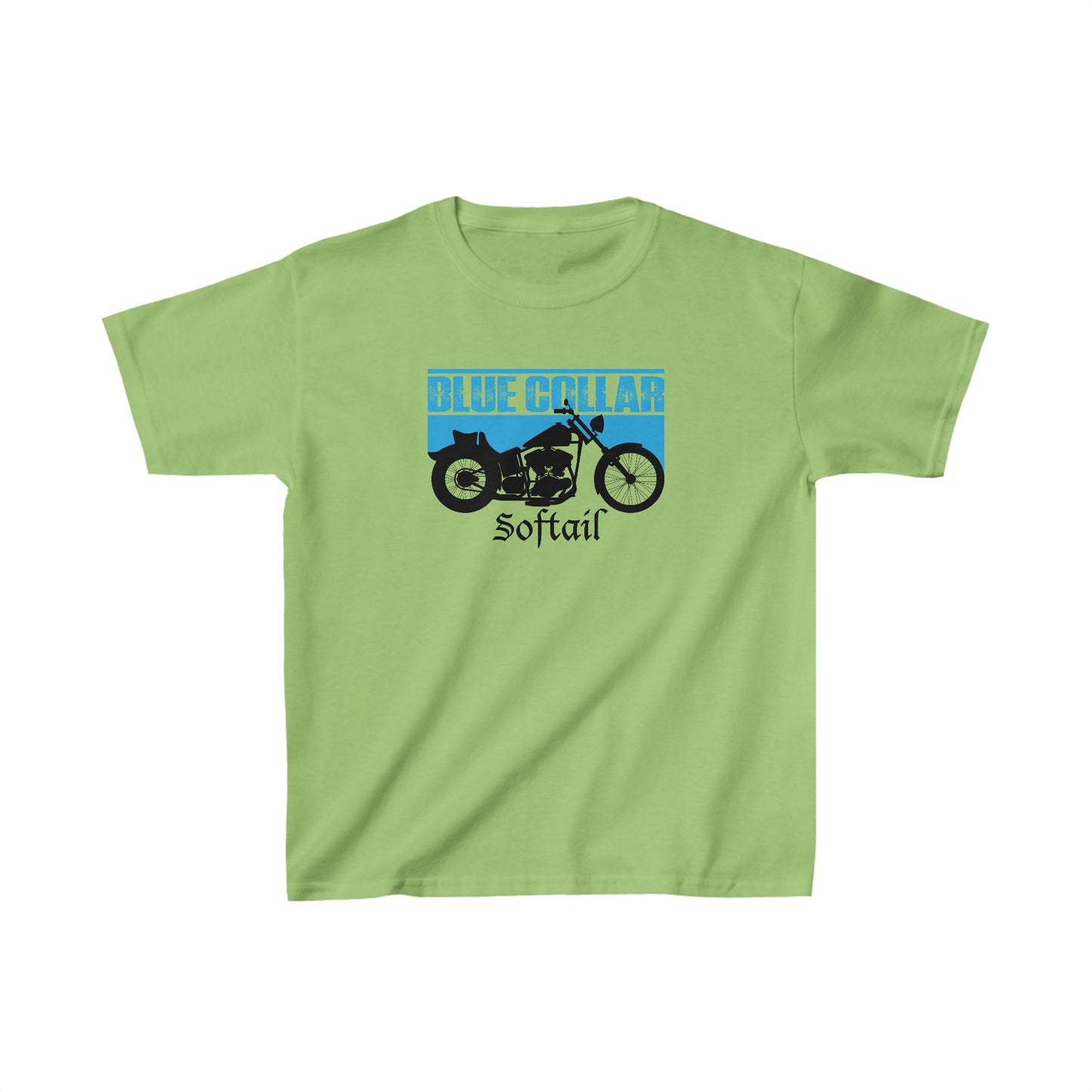 Blue Collar Softail Kids Tee