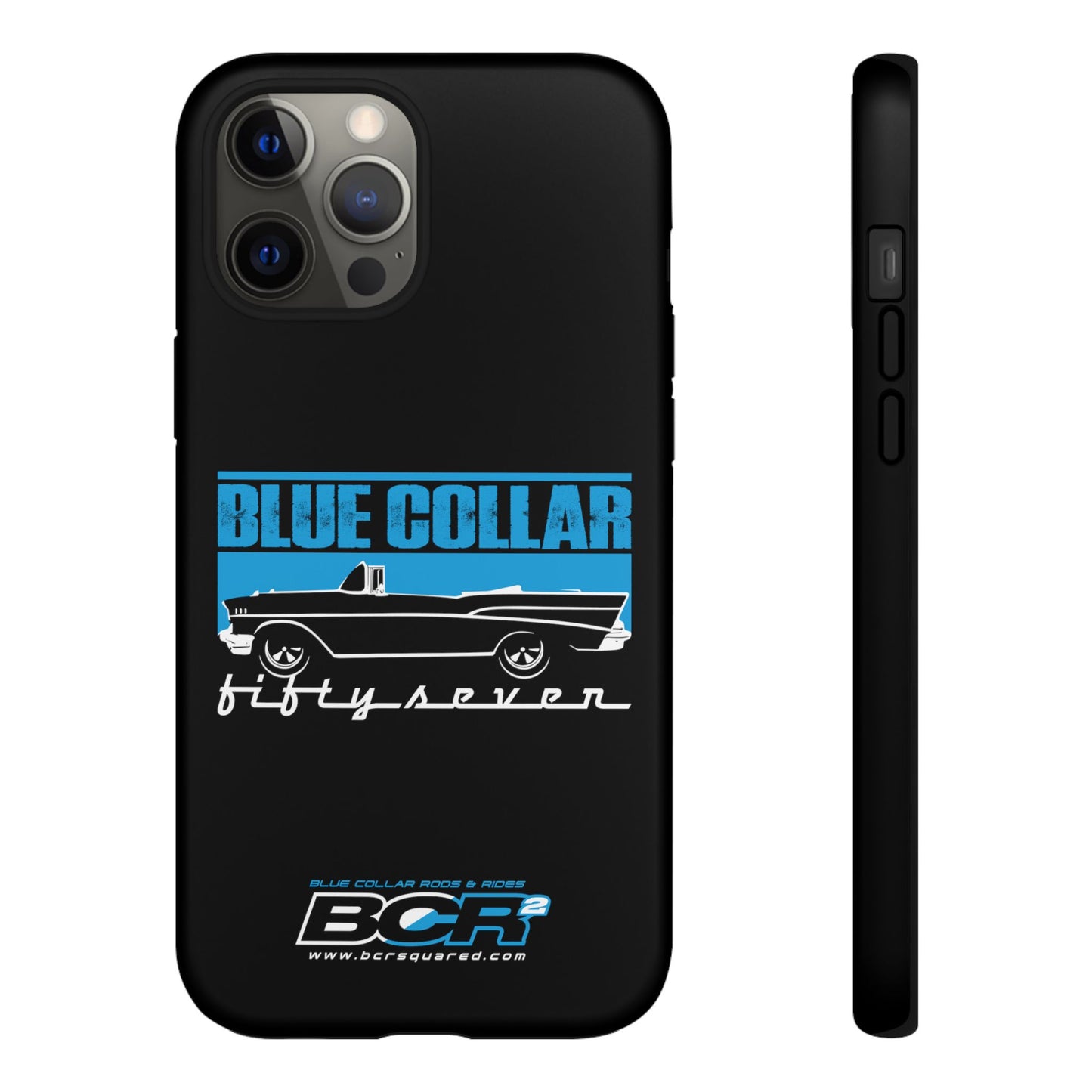 Blue Collar Fifty Seven Black Phone Case