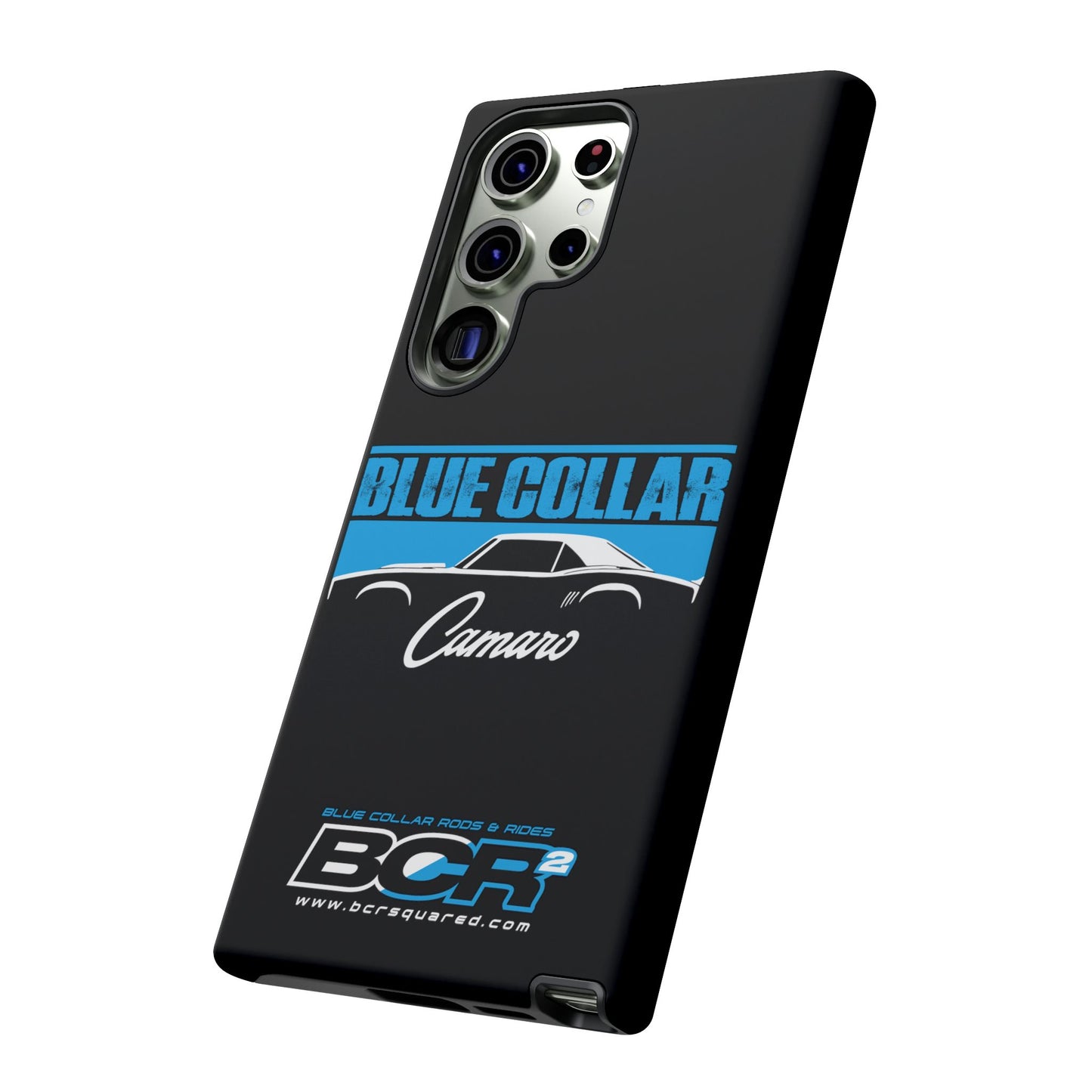 Blue Collar 1st Gen Camaro Black Phone Cases