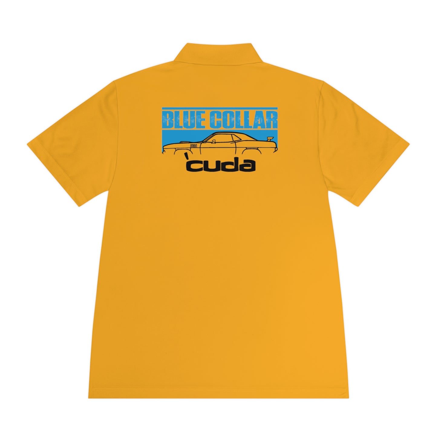 Blue Color 'Cuda  Polo Shirt