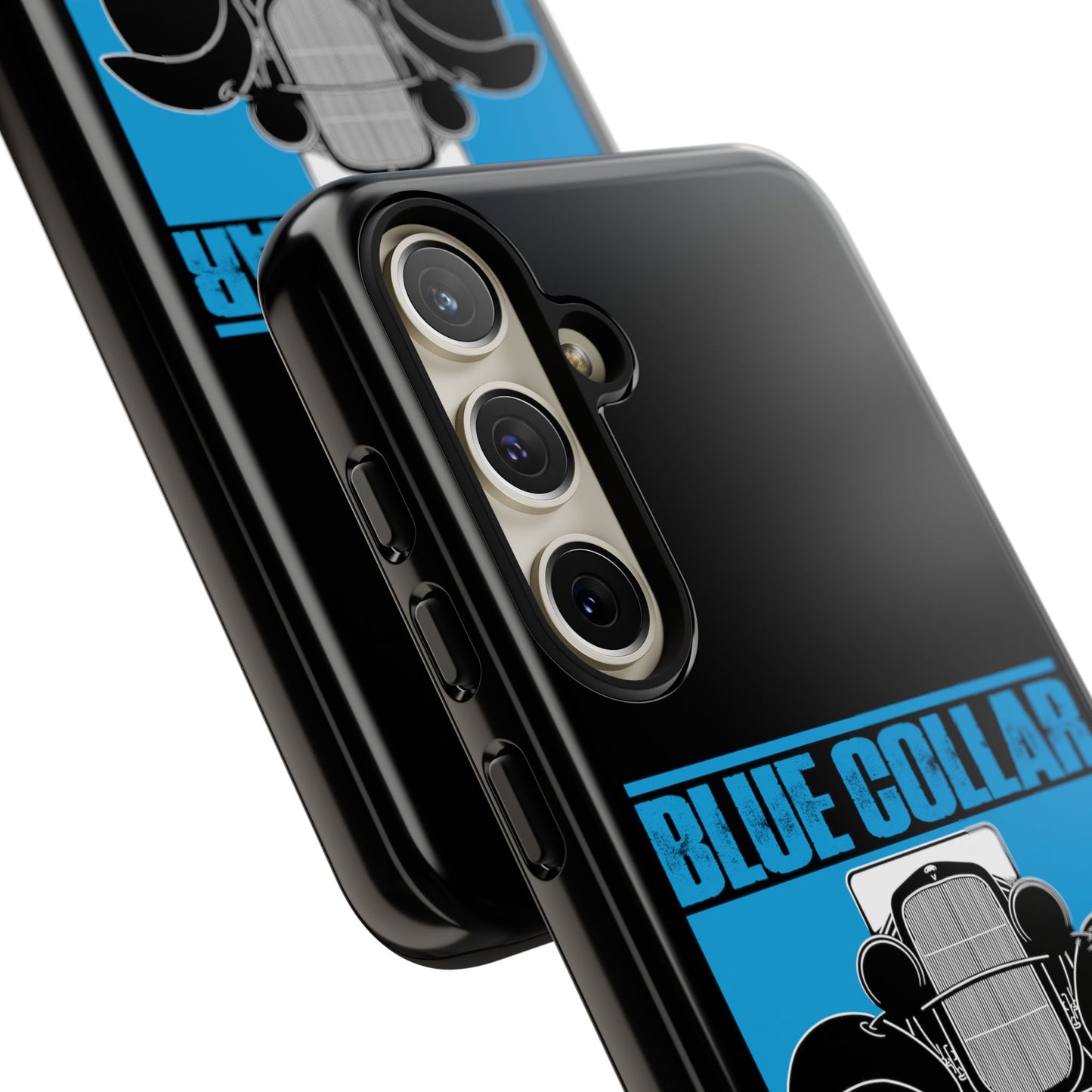 Blue Collar Model A Black Phone Case