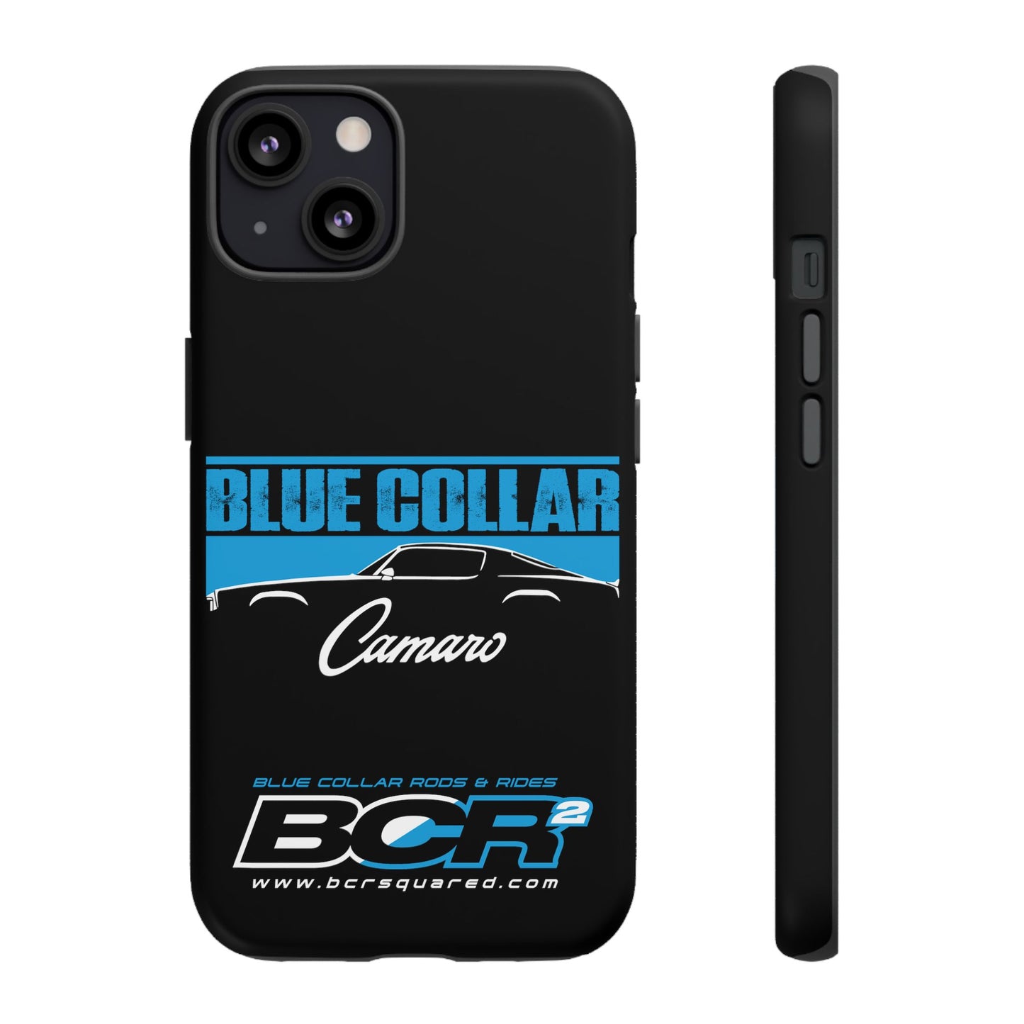 Blue Collar 2nd Gen Camaro Black Phone Cases