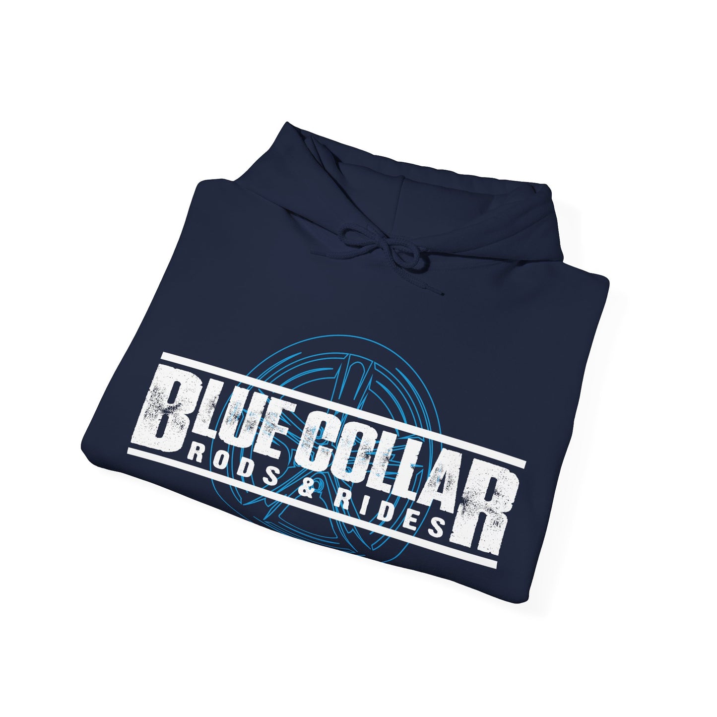 Blue Collar Wheel Hoodie