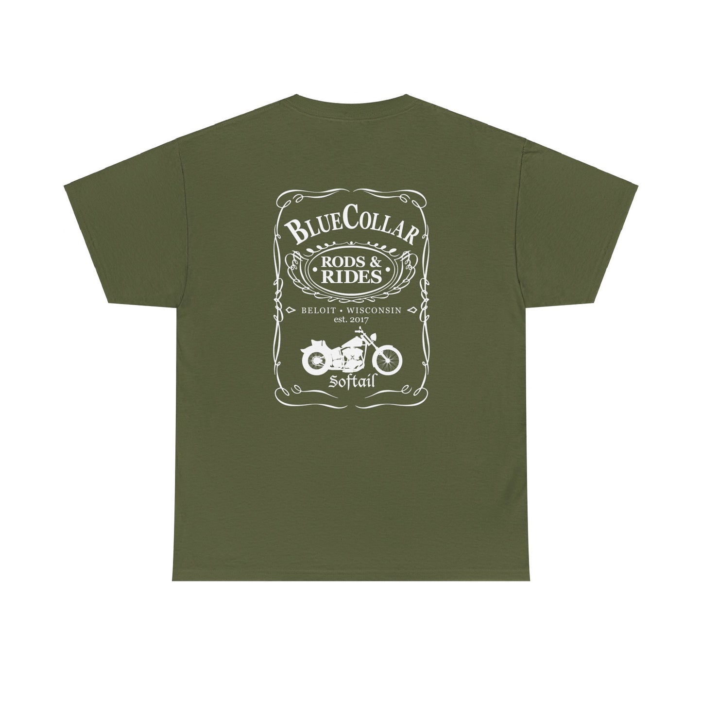 Blue Collar Softail JD Tee