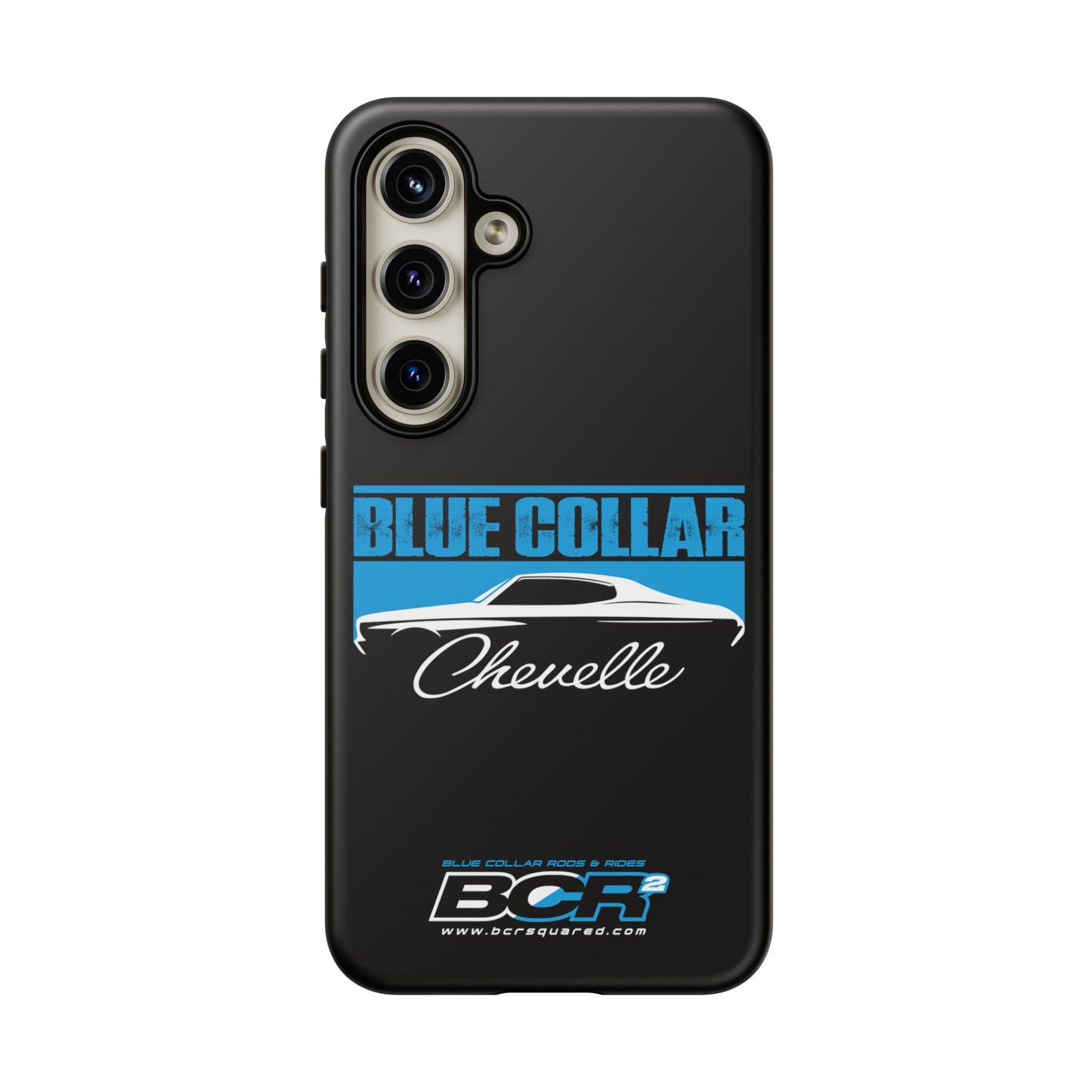 Blue Collar Chevelle Black Phone Case