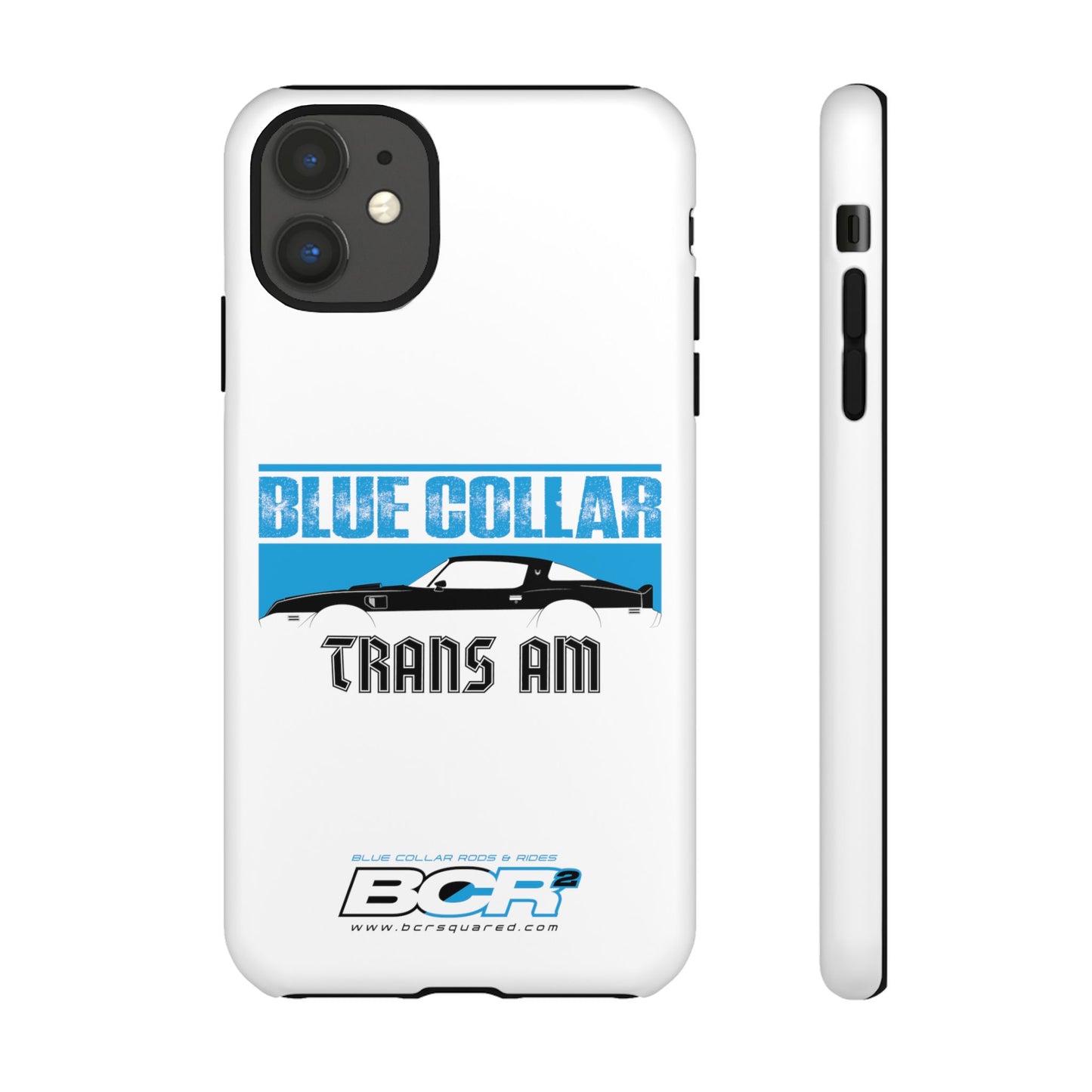 Blue Collar Trans Am White Phone Case