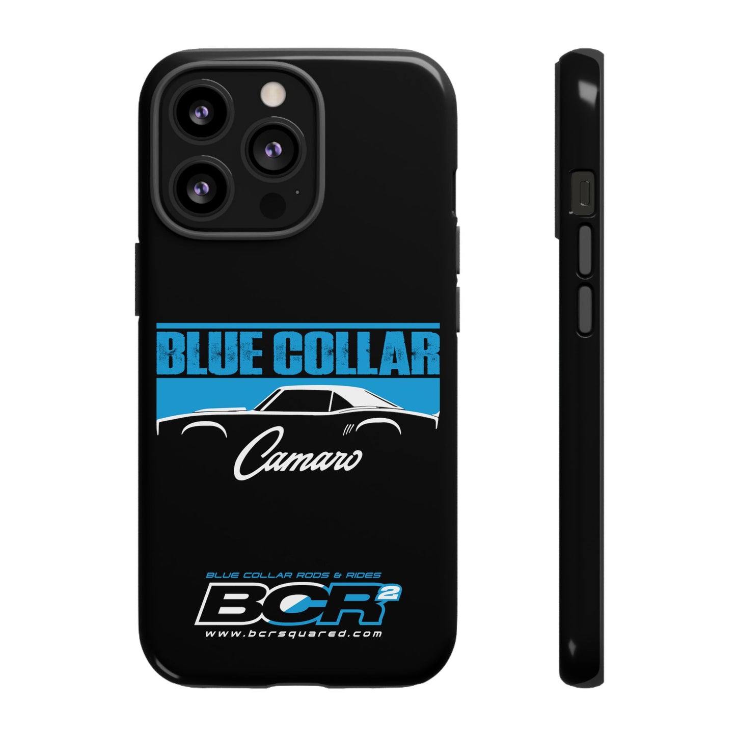 Blue Collar 1st Gen Camaro Black Phone Cases