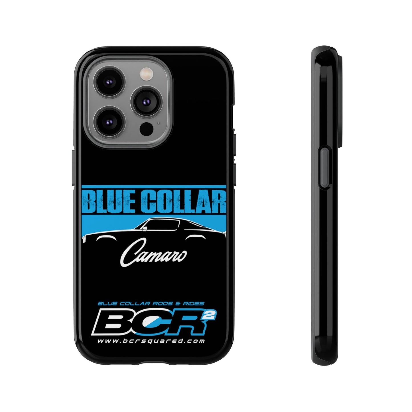 Blue Collar 2nd Gen Camaro Black Phone Cases