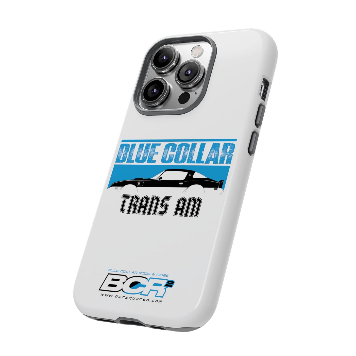 Blue Collar Trans Am White Phone Case