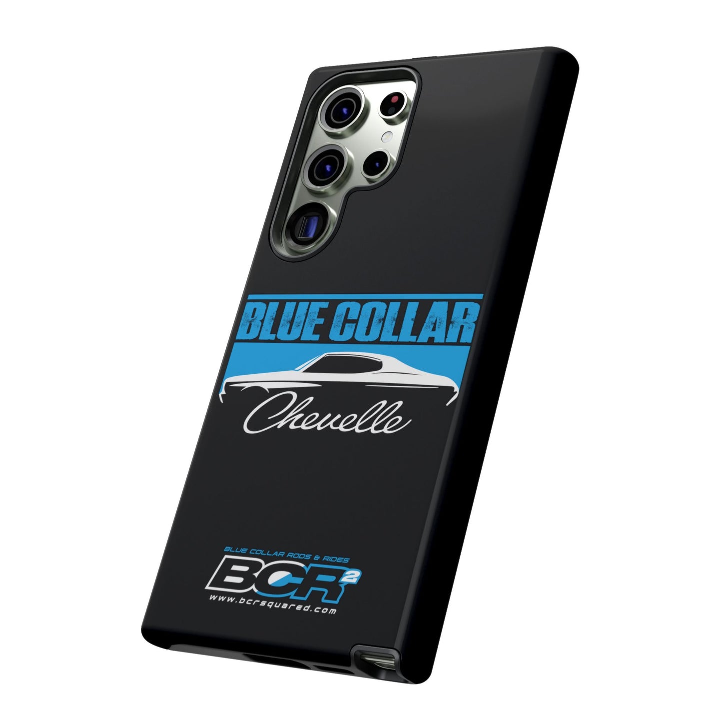 Blue Collar Chevelle Black Phone Case