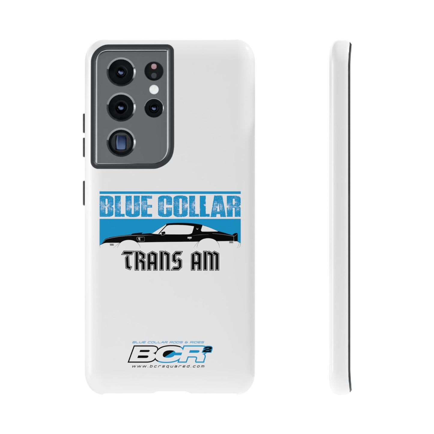 Blue Collar Trans Am White Phone Case