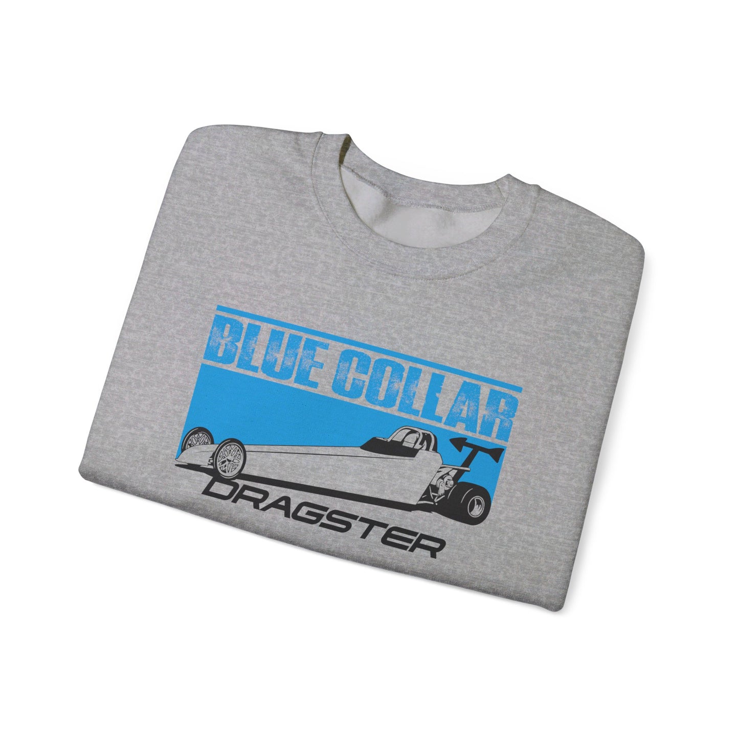 Blue Collar Dragster Crewneck Sweatshirt