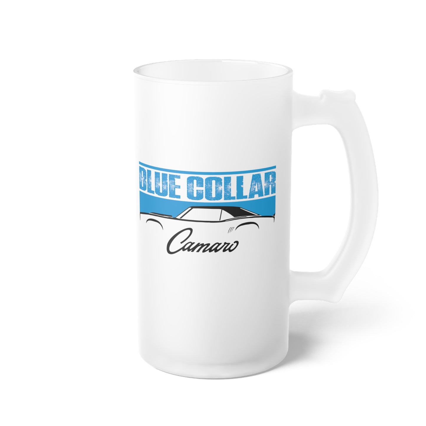 Blue Collar 1st Gen Camaro Frosted  Beer Mug