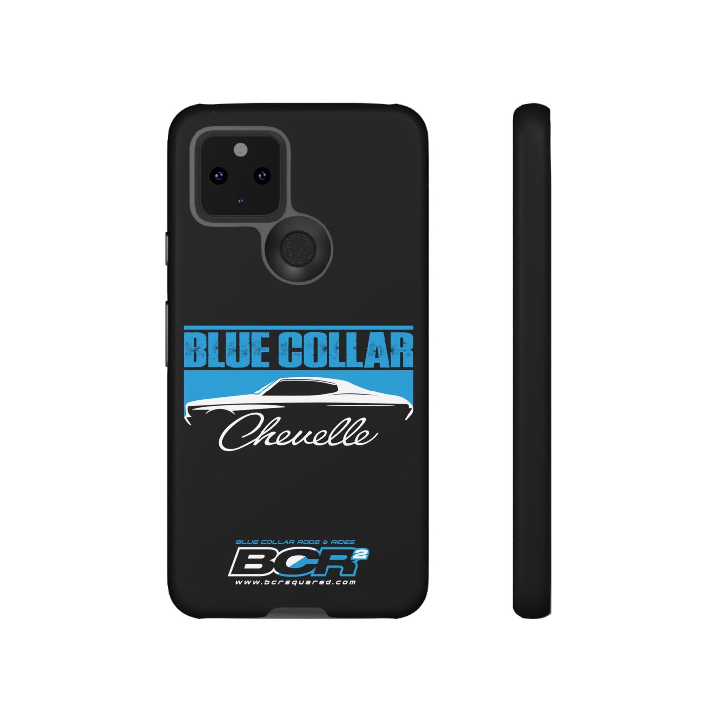 Blue Collar Chevelle Black Phone Case