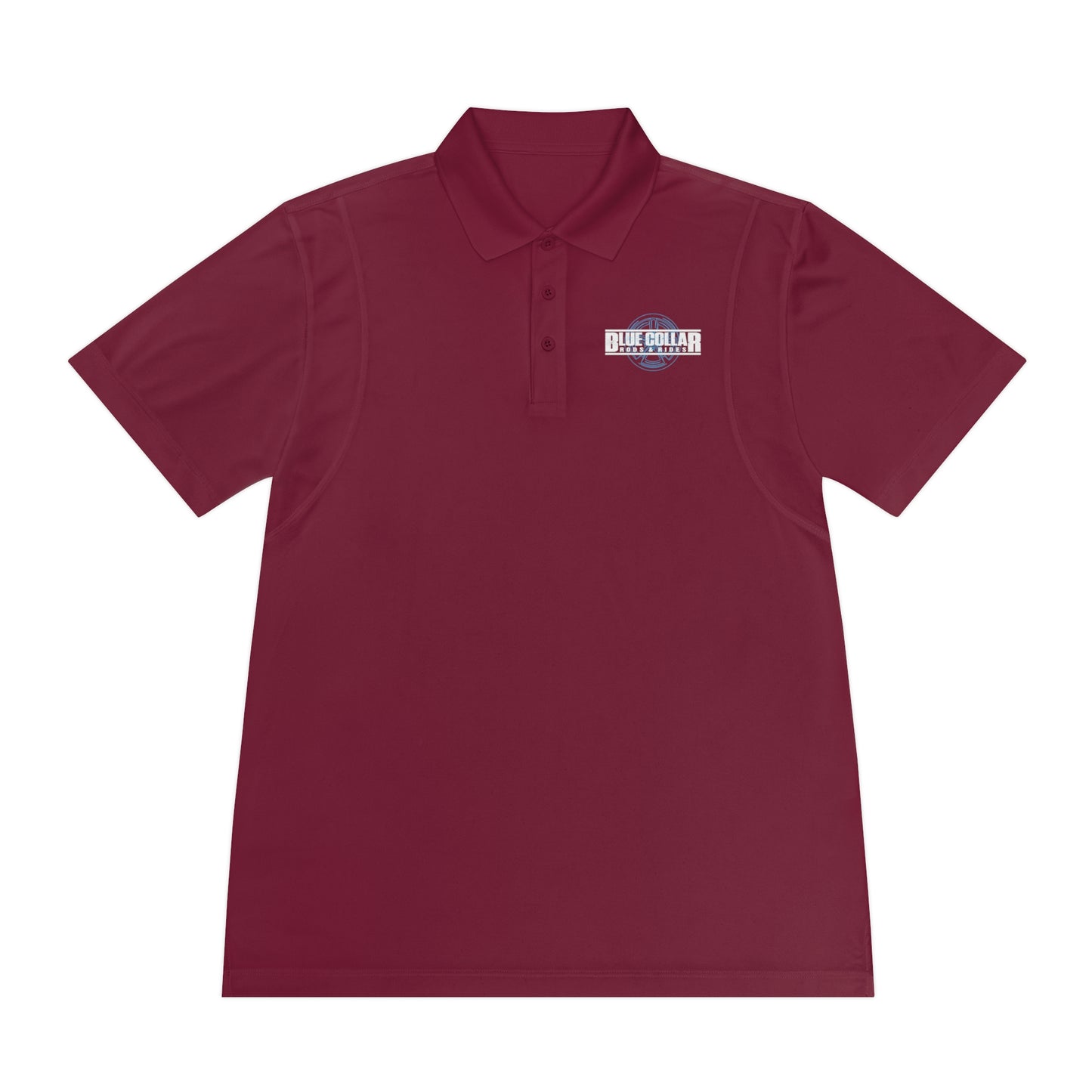 Blue Collar Wheel Polo Shirt