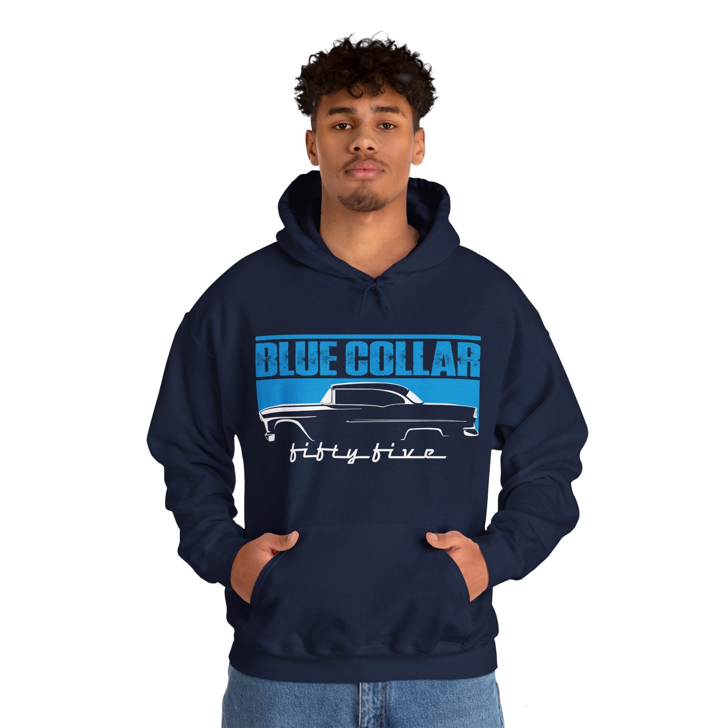 Blue Collar Fifty Five Hoodie