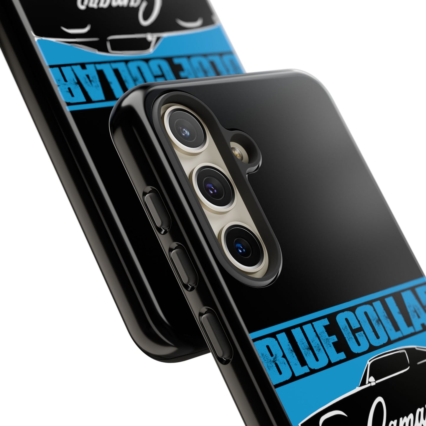 Blue Collar 2nd Gen Camaro Black Phone Cases