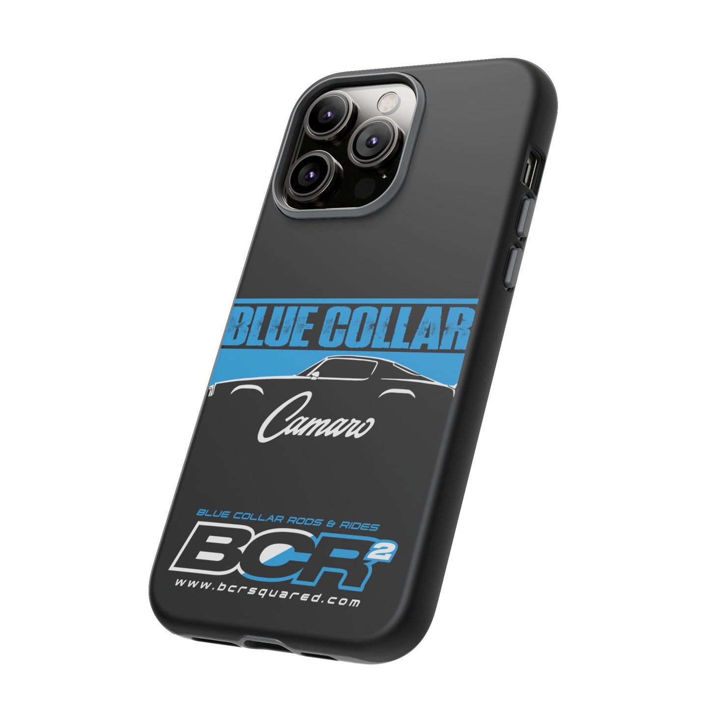 Blue Collar 2nd Gen Camaro Black Phone Cases