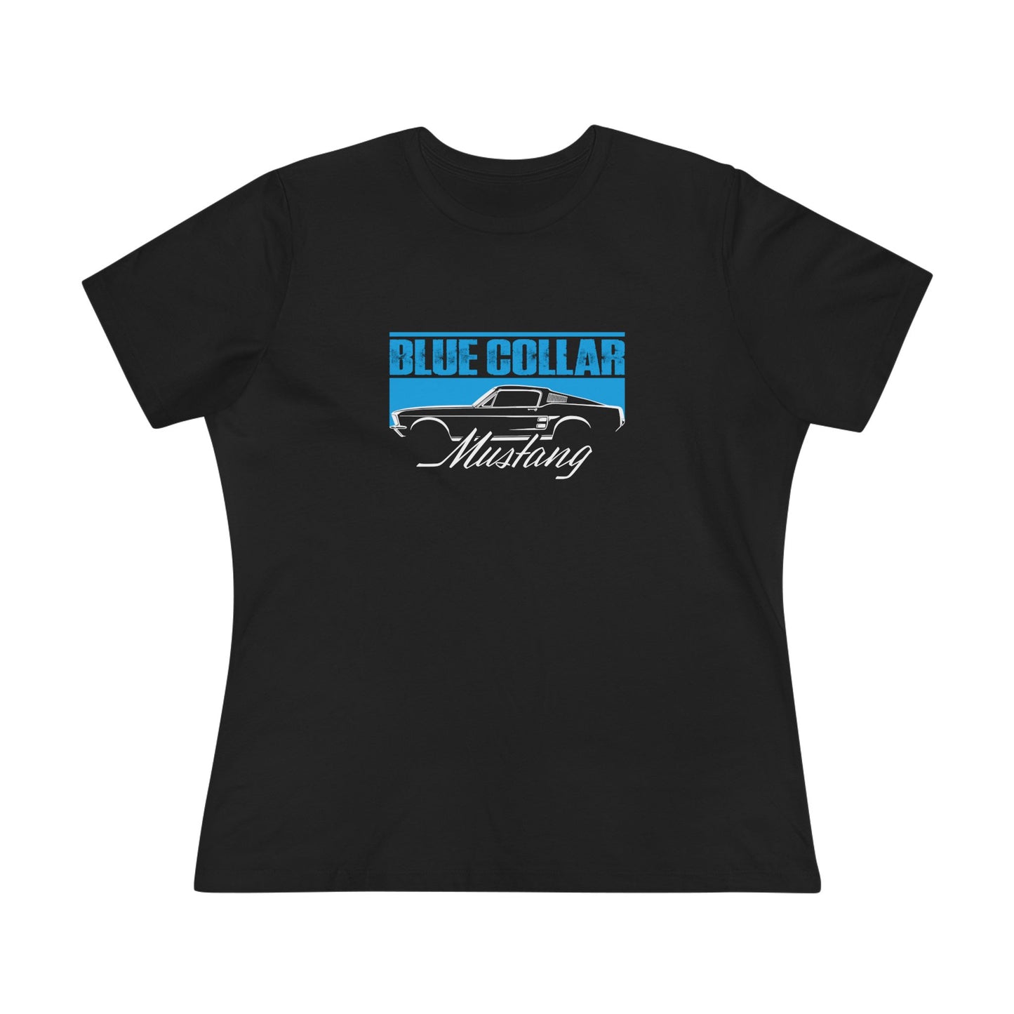 Blue Collar Mustang Women's Tee