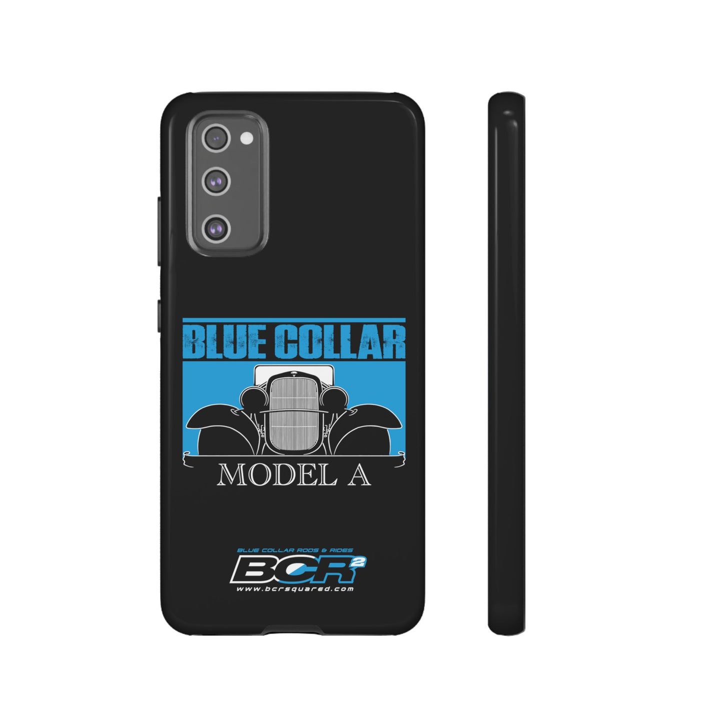 Blue Collar Model A Black Phone Case