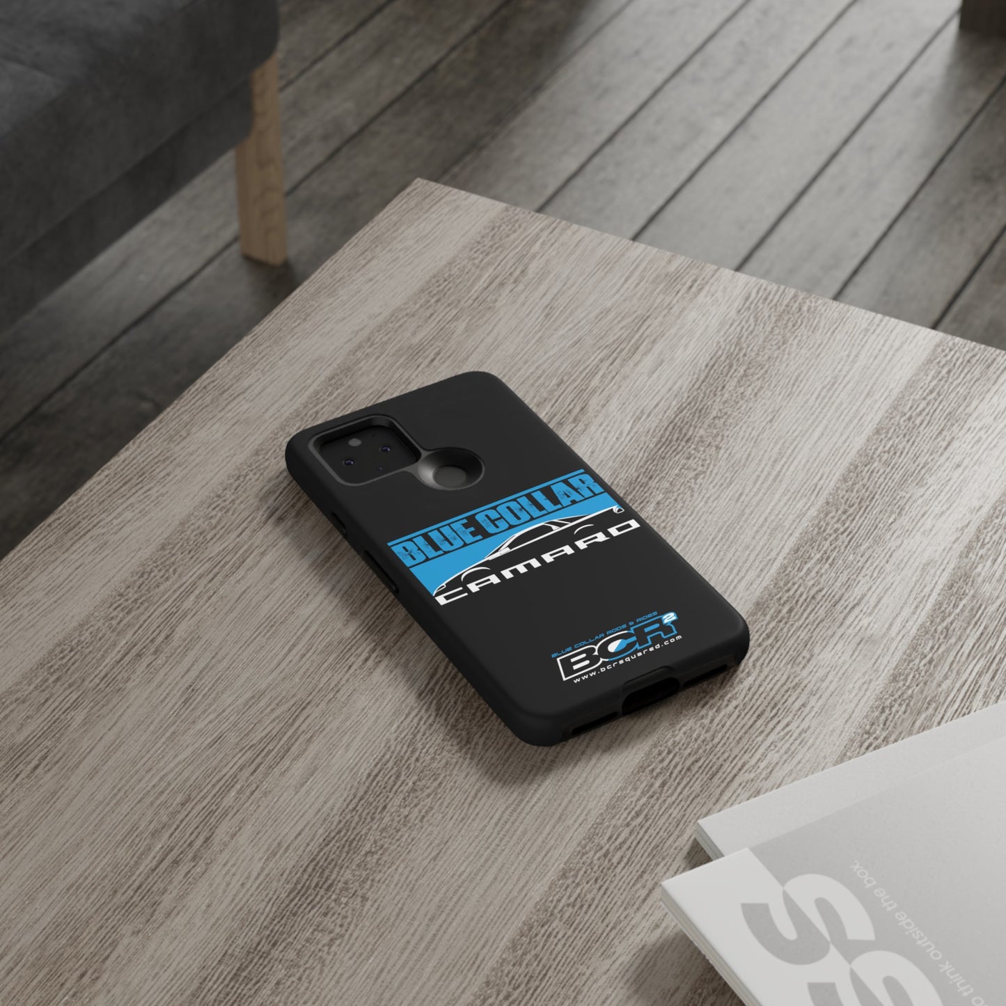 Blue Collar 4th Gen Camaro Black Phone Cases