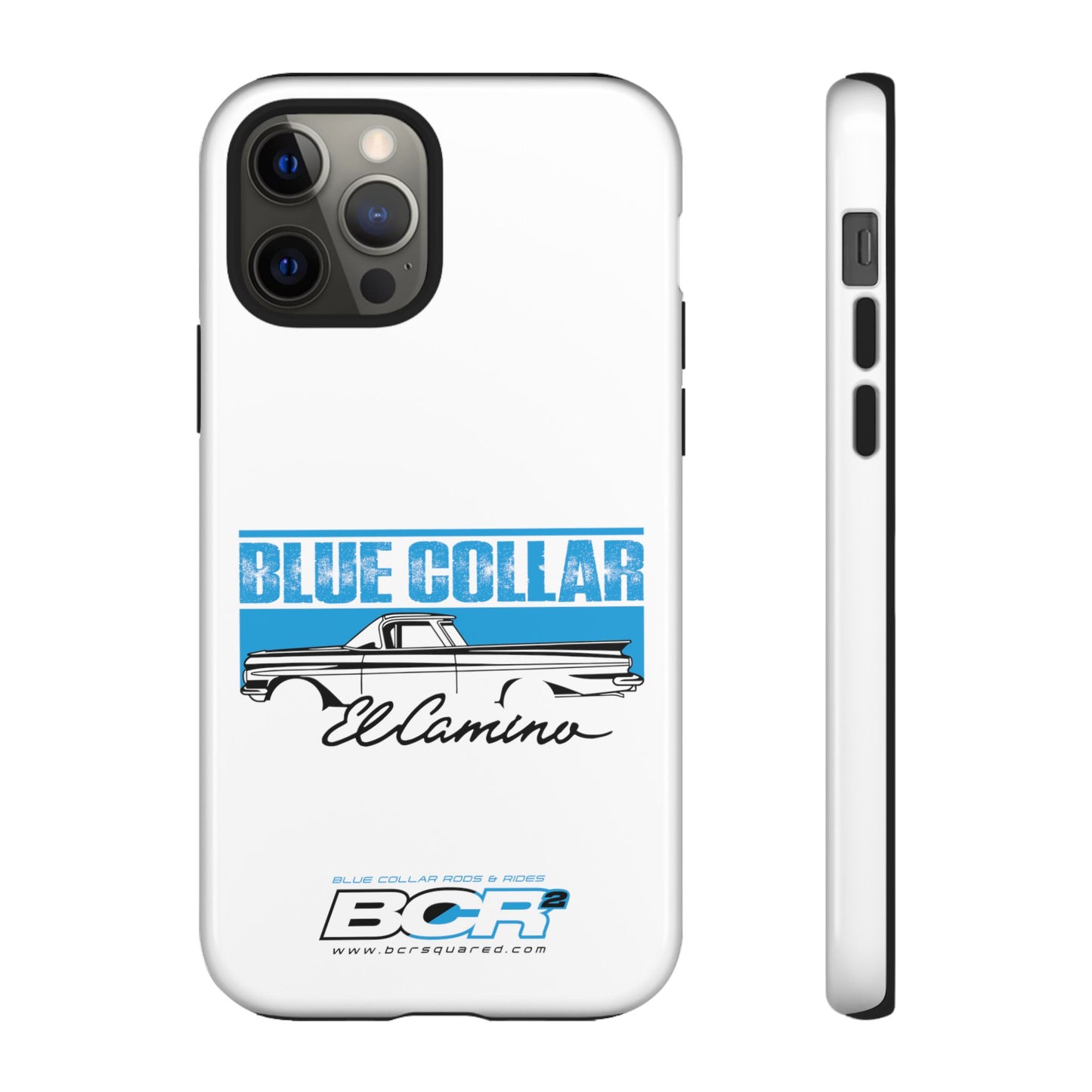 Blue Collar El Camino White Phone Case