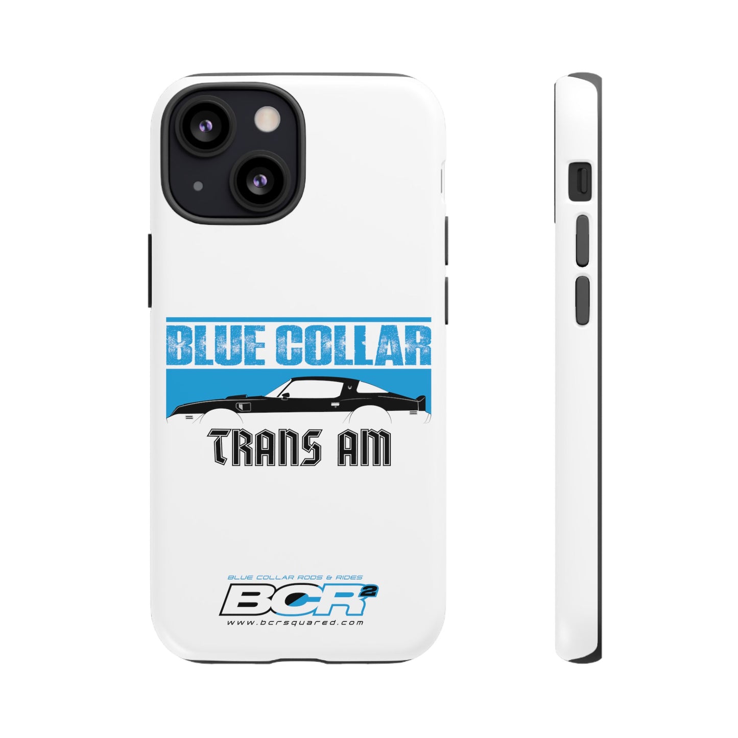 Blue Collar Trans Am White Phone Case