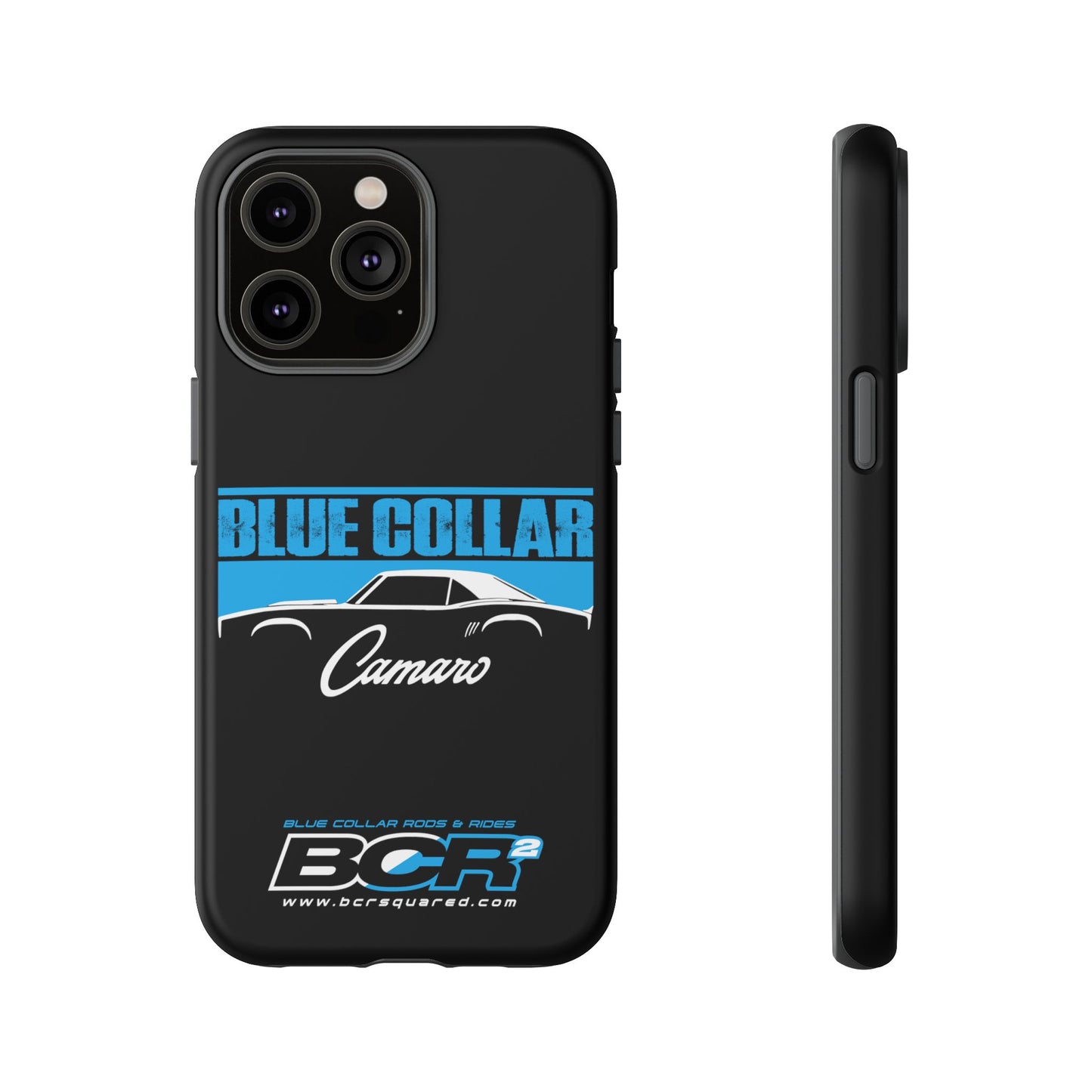 Blue Collar 1st Gen Camaro Black Phone Cases