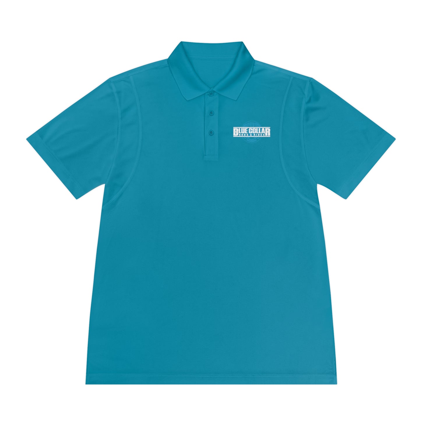 Blue Collar Wheel Polo Shirt