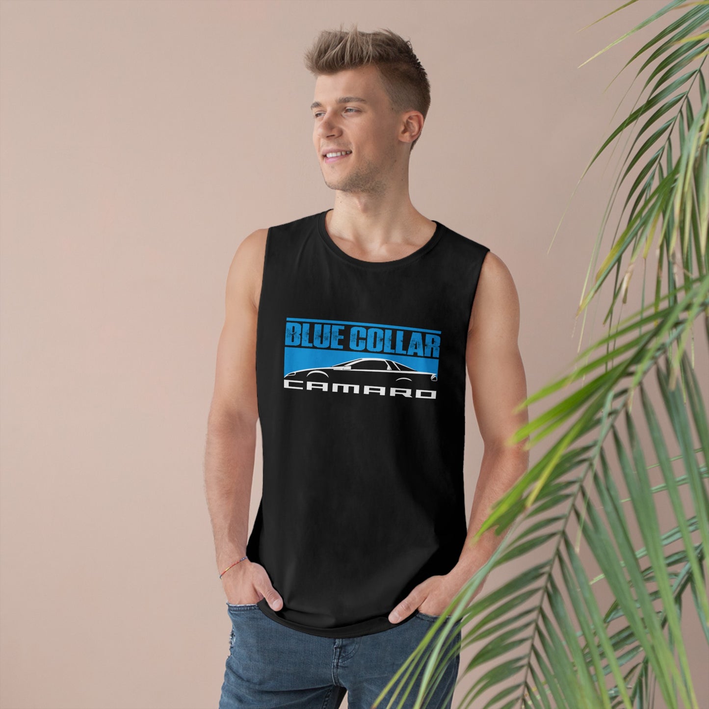 Blue Collar 4th Gen Camaro Unisex Sleeveless Tee