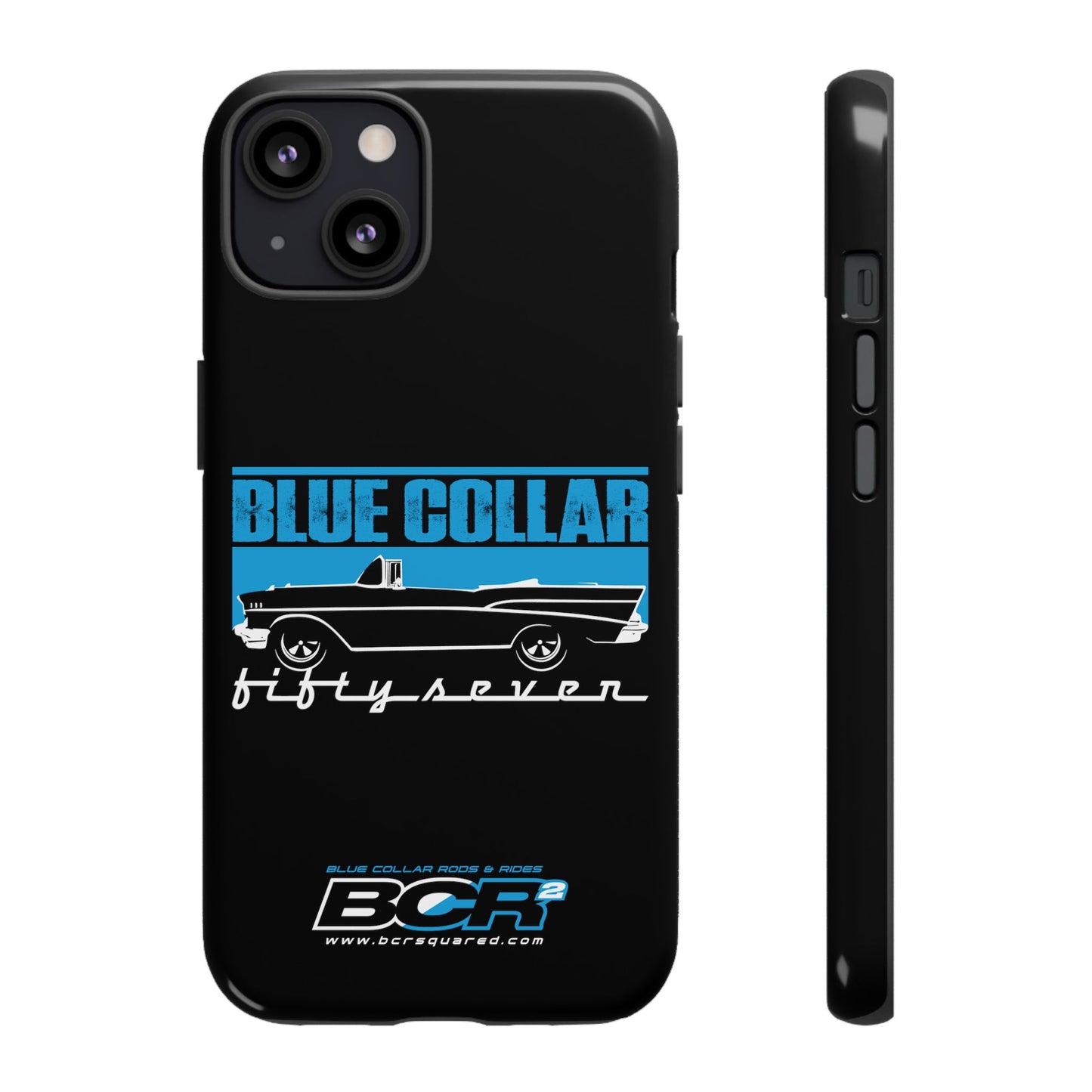 Blue Collar Fifty Seven Black Phone Case