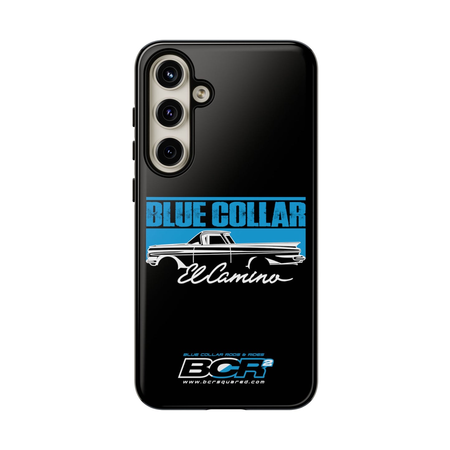 Blue Collar El Camino Black Phone Case