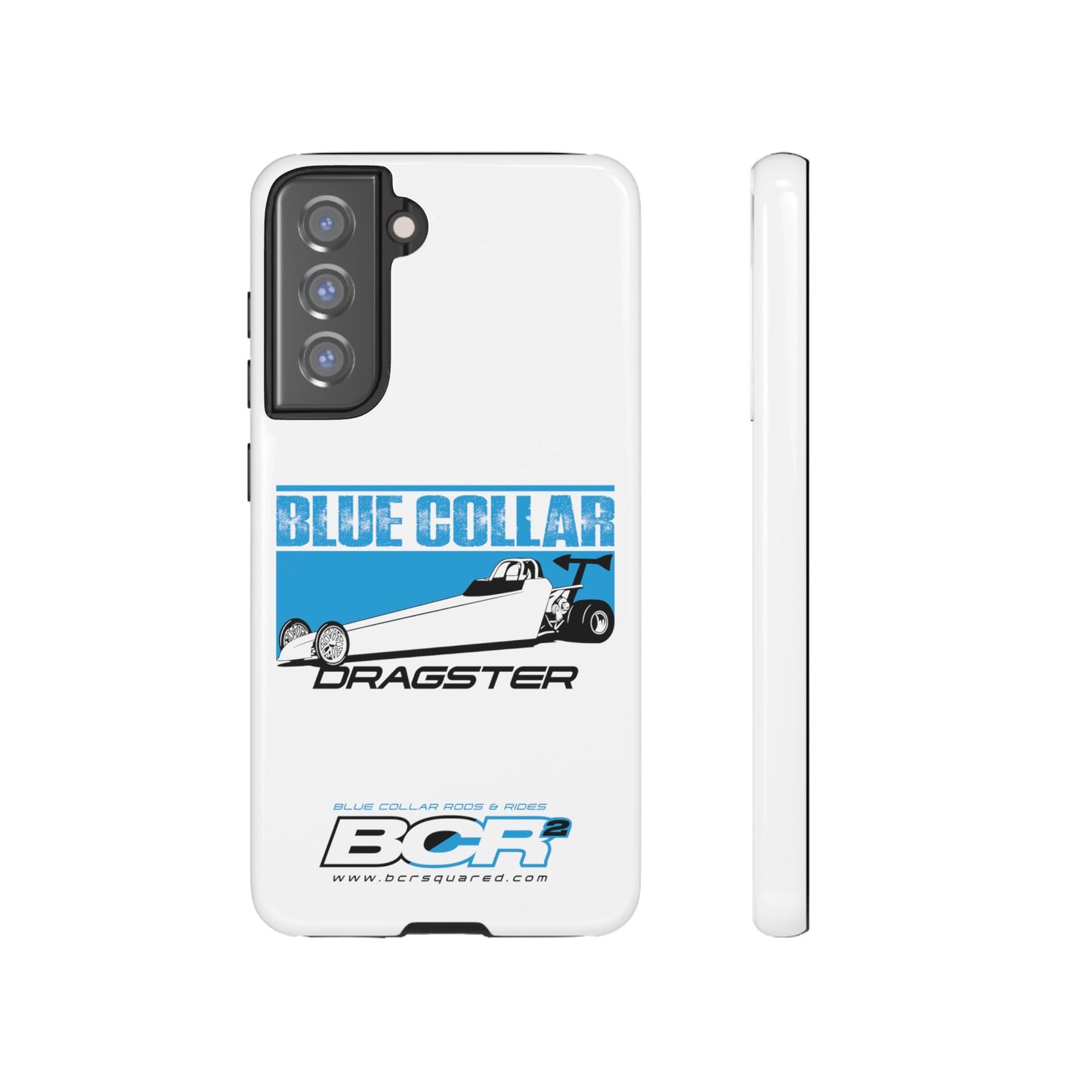 Blue Collar Dragster Phone Cases