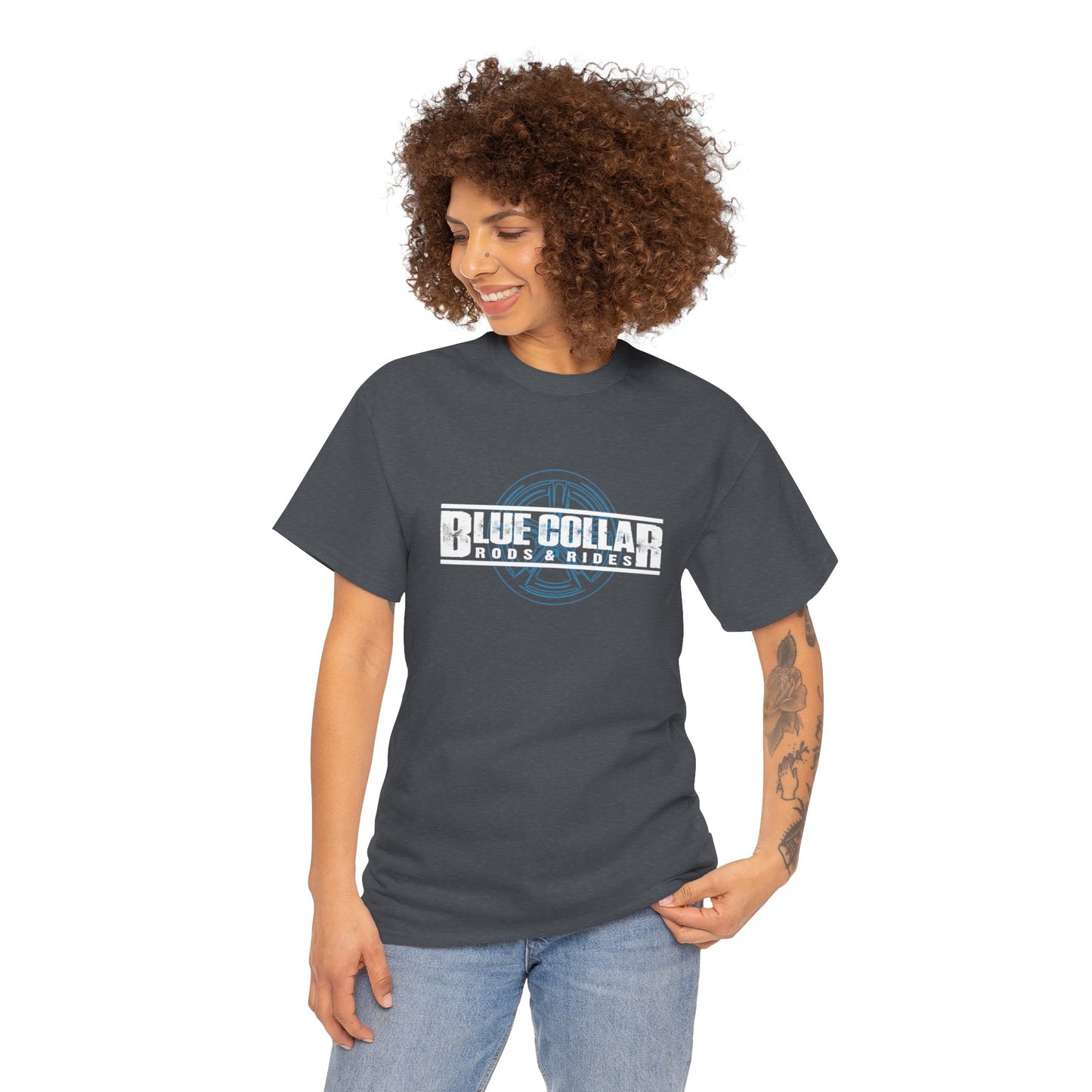 Blue Collar Wheel Tee