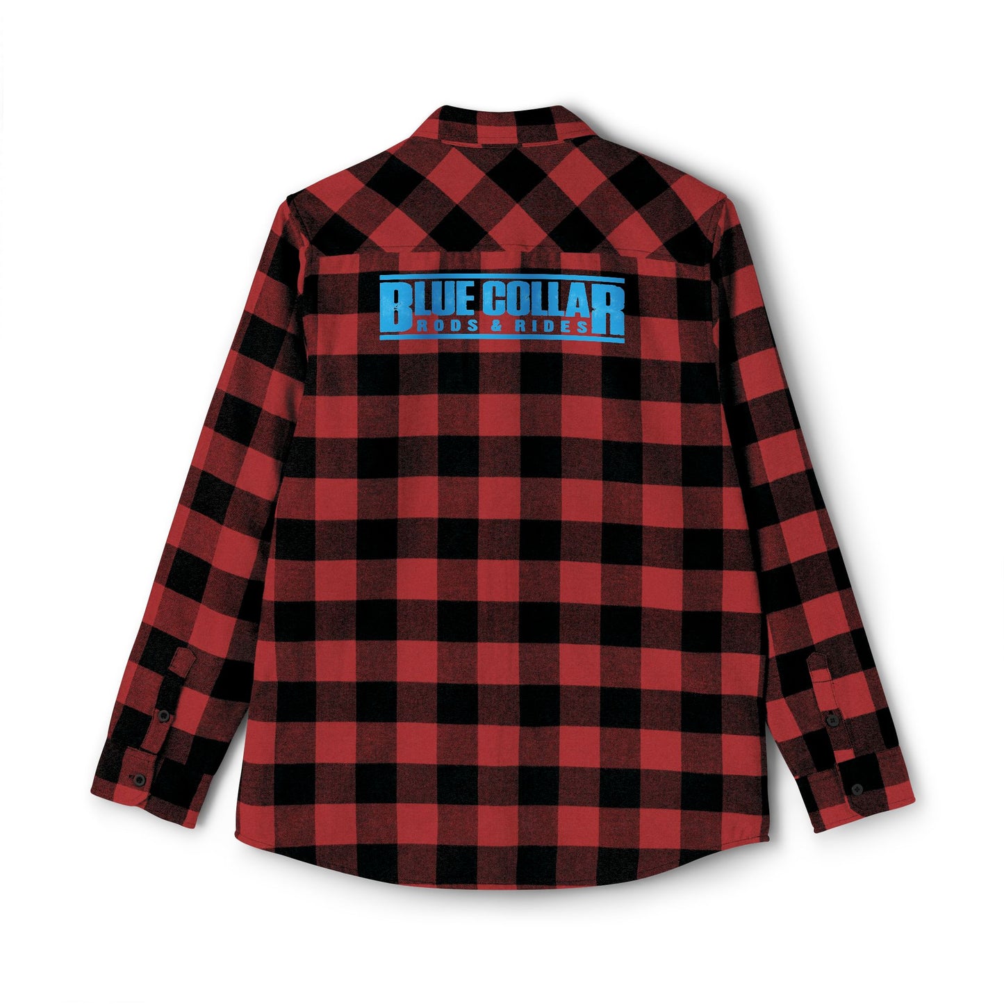 Blue Collar Block Logo Flannel Shirt