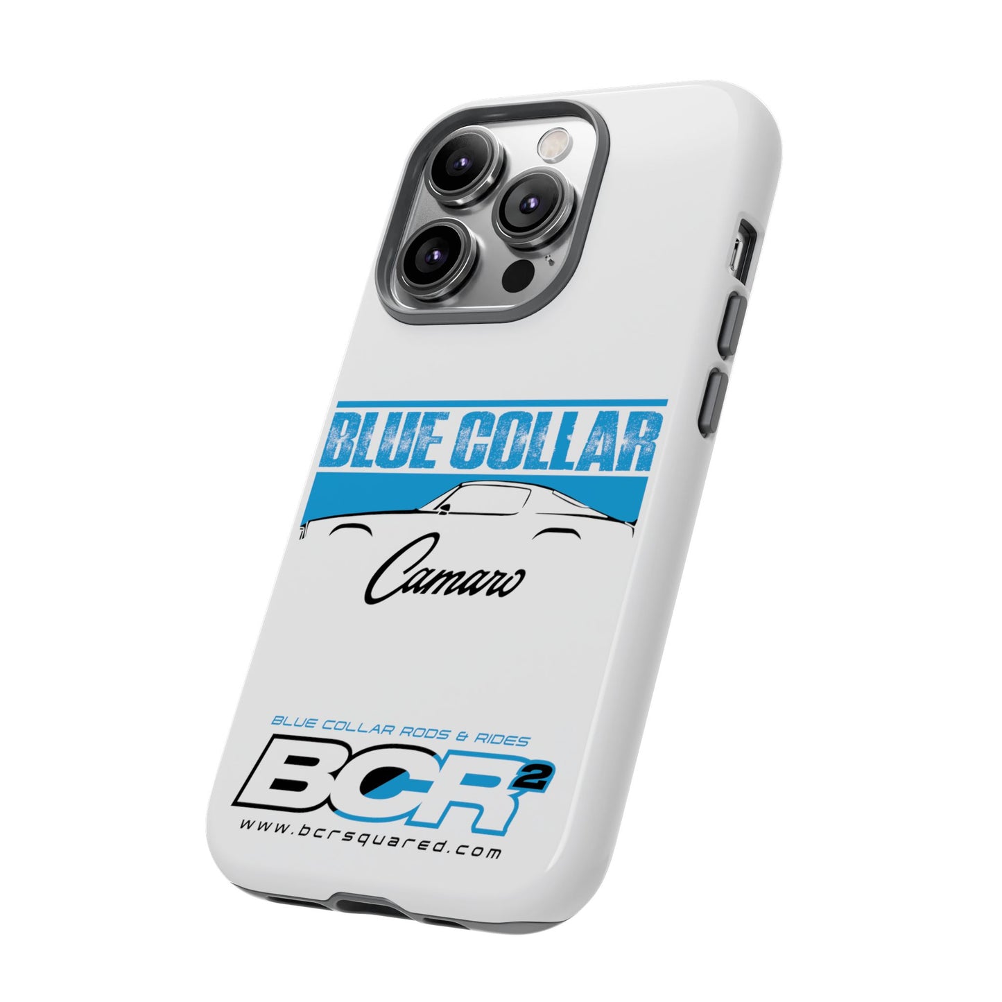 Blue Collar 2nd Gen Camaro Phone Cases