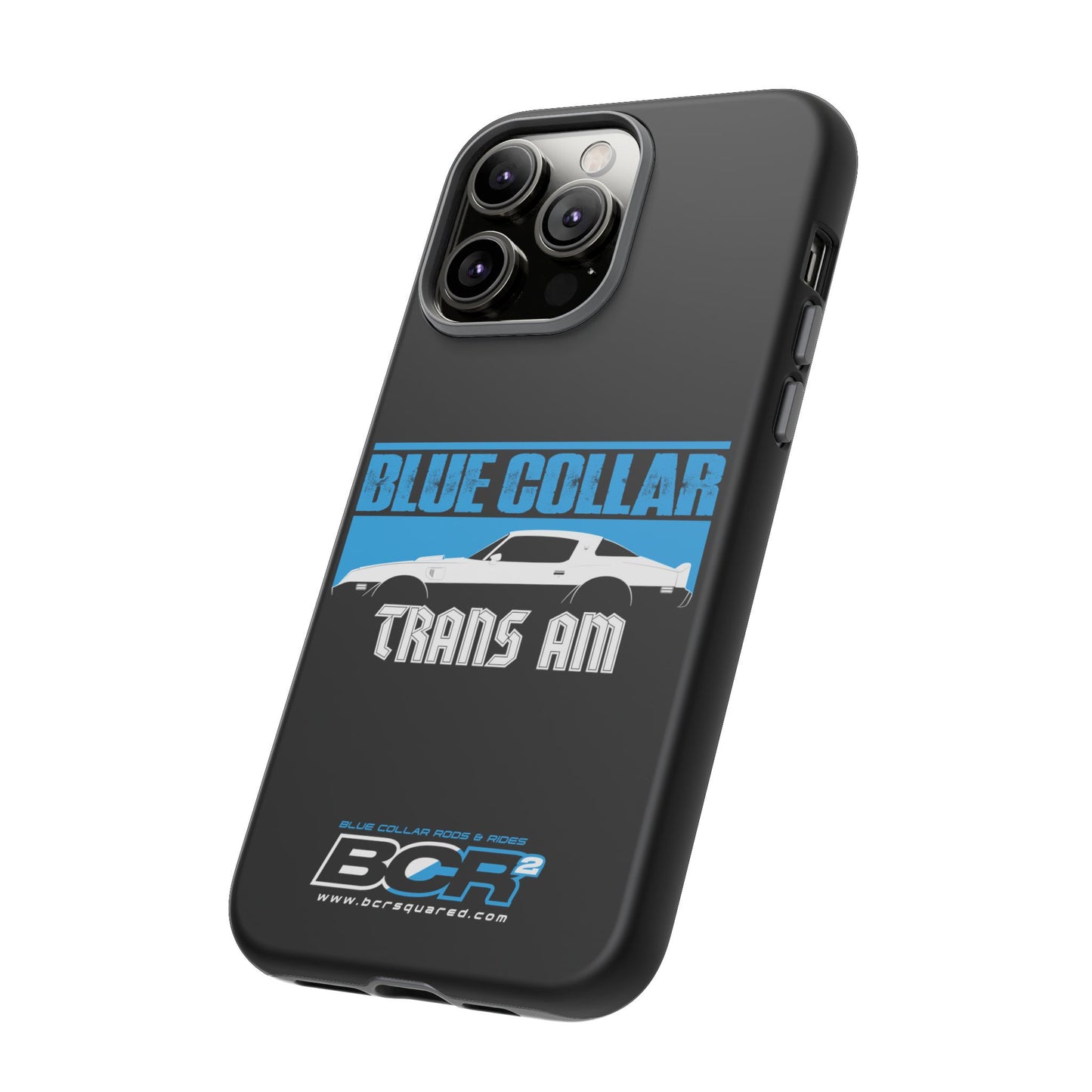 Blue Collar Black Phone Case